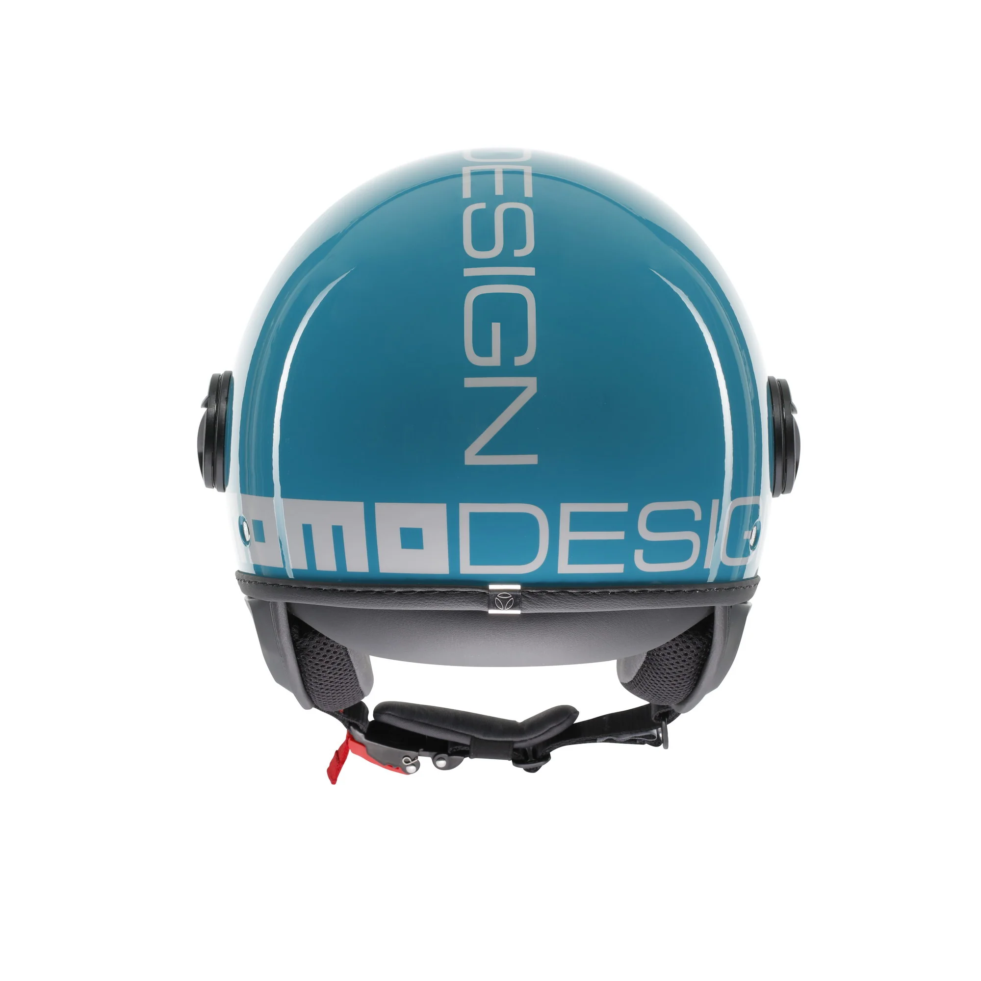 Casco moto jet FGTR CLASSIC Candy E2206 Blu lago / bianco - Image 6