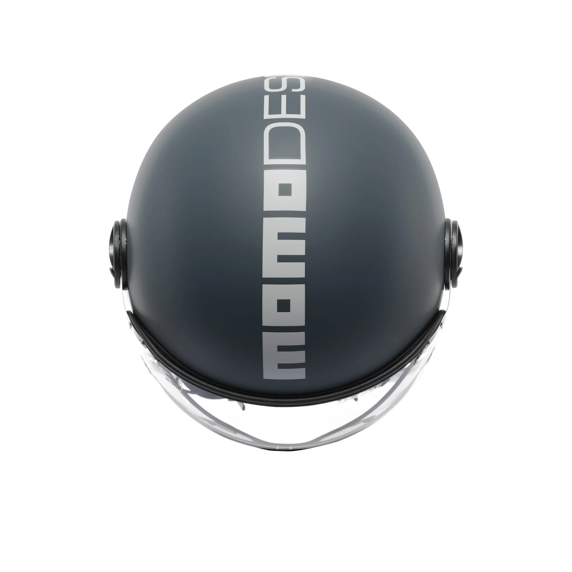 Casco moto jet FGTR CLASSIC Candy E2206 Grigio ottanio / bianco - Image 7