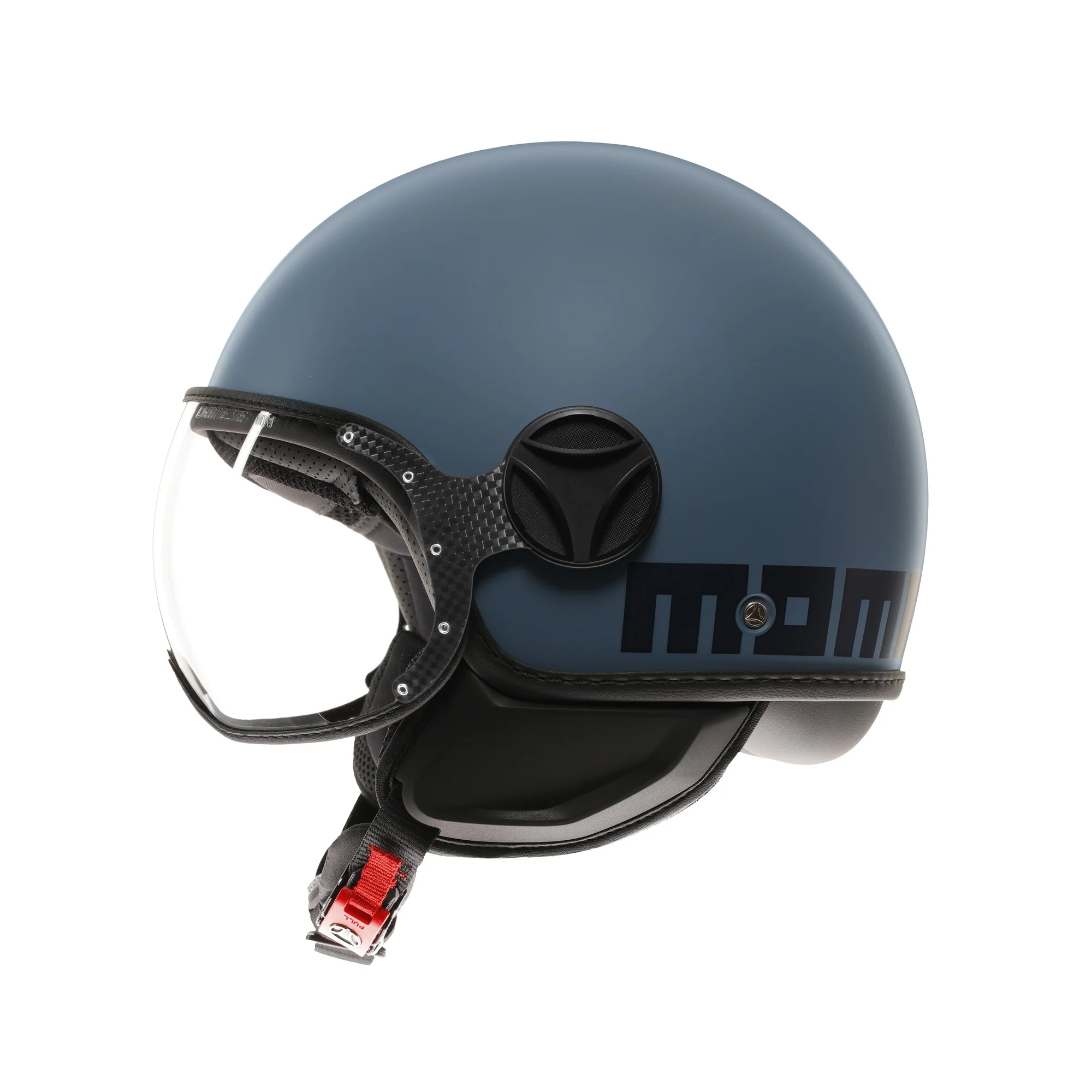 Casco moto jet FGTR CLASSIC Mono E2206 Blu / blu - Image 3