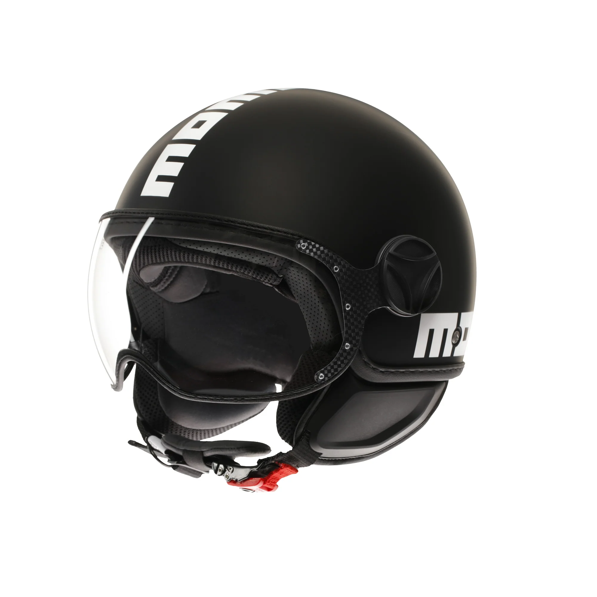 Casco moto jet FGTR CLASSIC Mono E2206 Nero opaco / bianco - Image 4