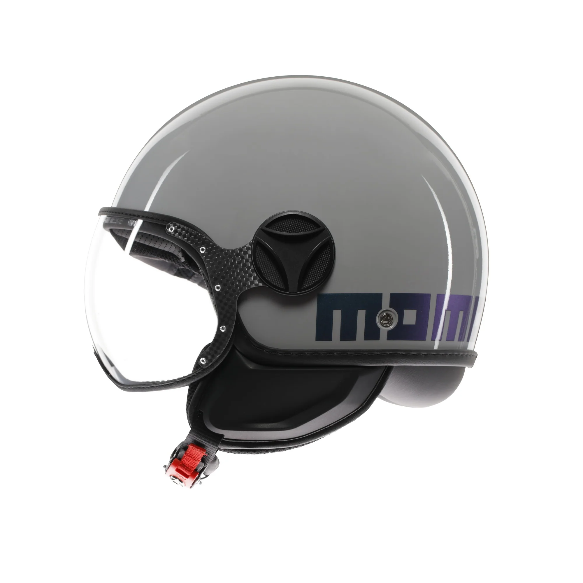 Casco moto jet FGTR CLASSIC Flip E2206 Blu / fucsia - Image 3