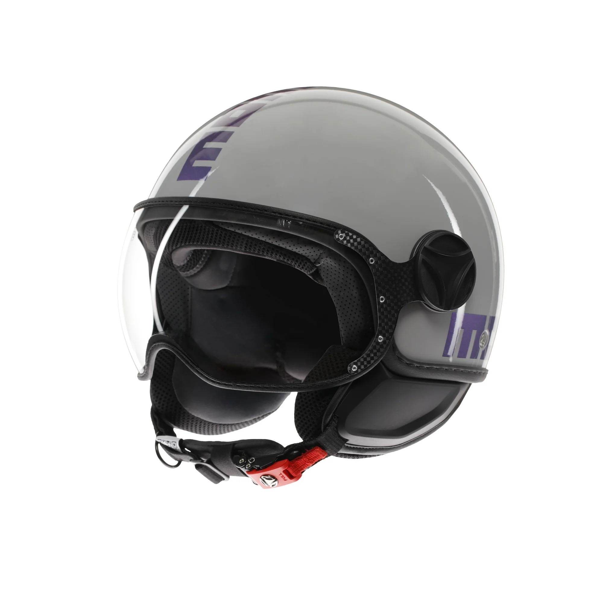 Casco moto jet FGTR CLASSIC Flip E2206 Blu / fucsia - Image 4