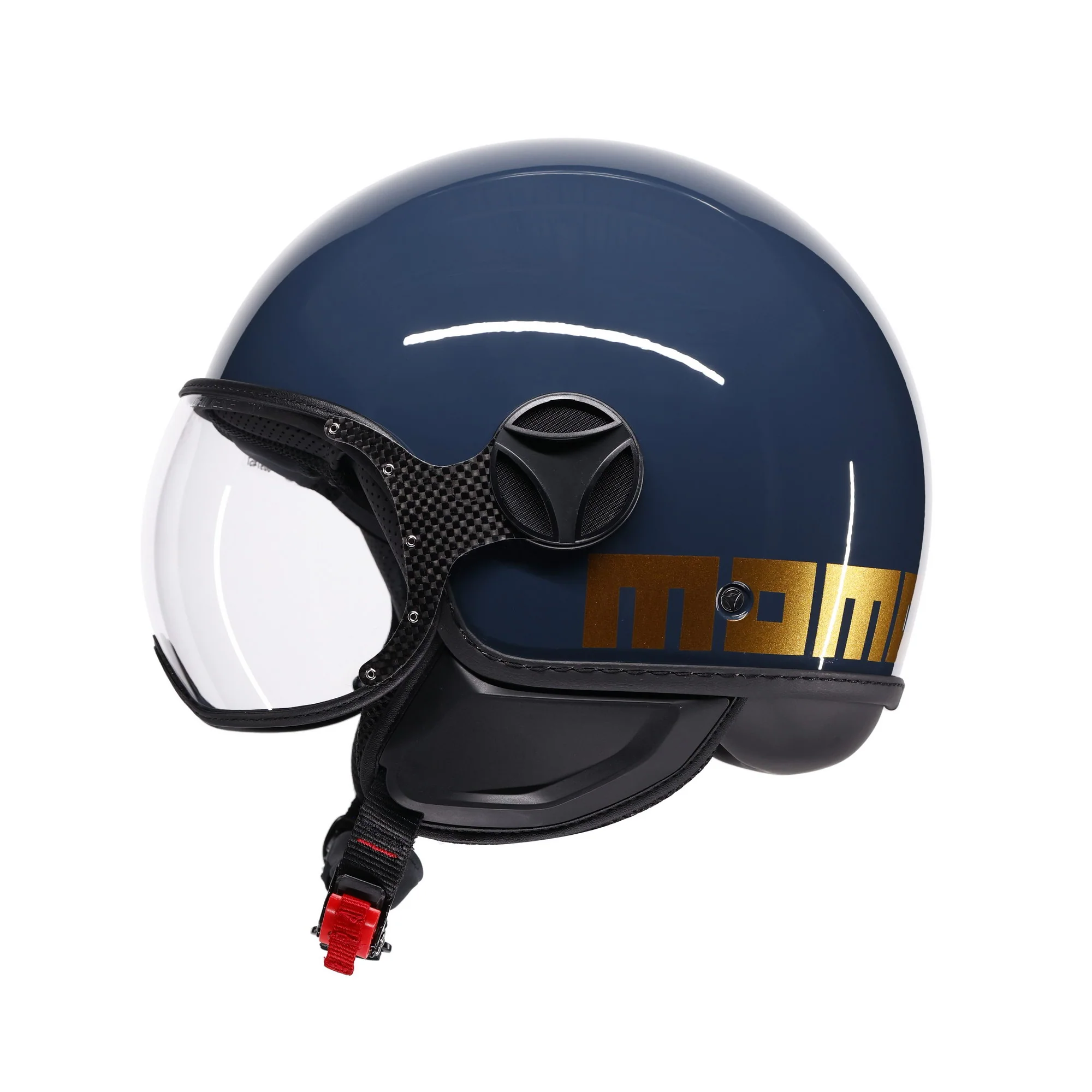 Casco moto jet FGTR CLASSIC Flip E2206 Oro / Ottone - Image 4