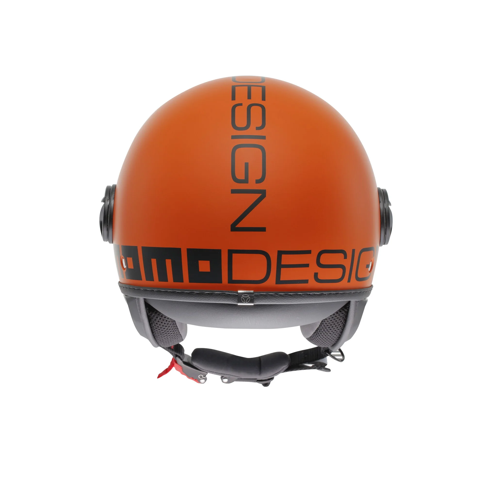 Casco moto jet FGTR CLASSIC Mono E2206 Arancione opaco / nero - Image 6