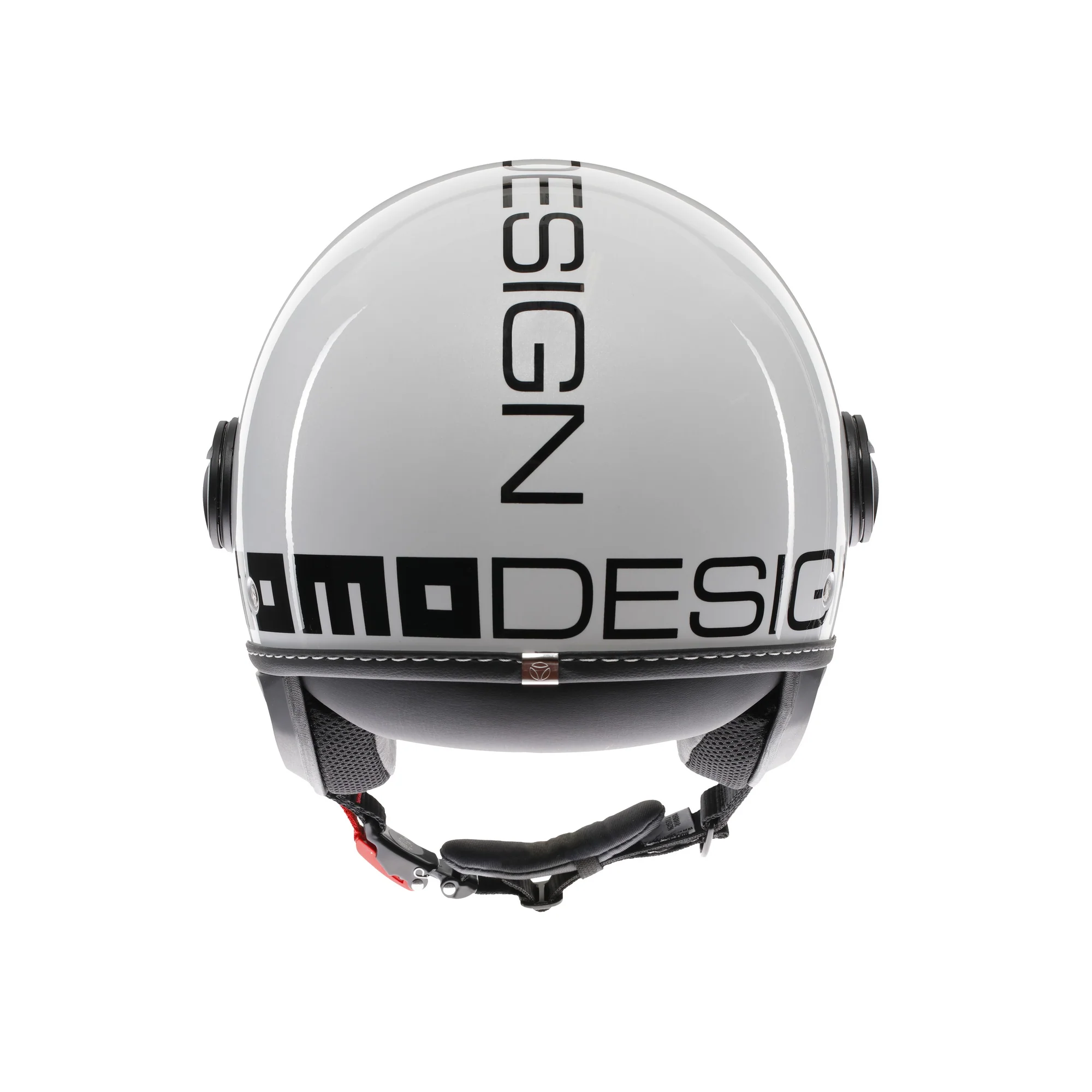 Casco moto jet FGTR EVO Mono E2206 Bianco quarzo lucido / nero - Image 5