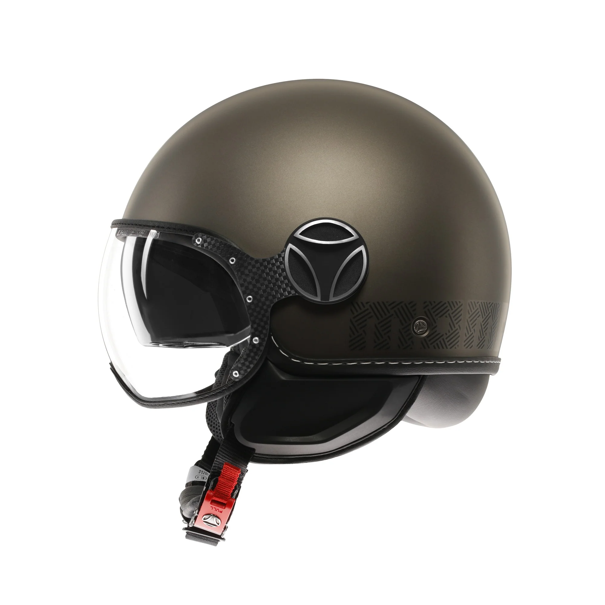 Casco moto jet FGTR EVO HIP E2206 Bronzo opaco / texture pietra - Image 3