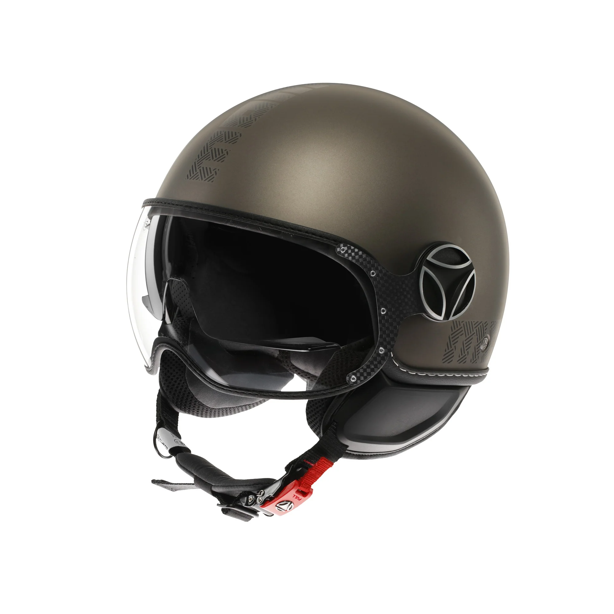 Casco moto jet FGTR EVO HIP E2206 Bronzo opaco / texture pietra - Image 4