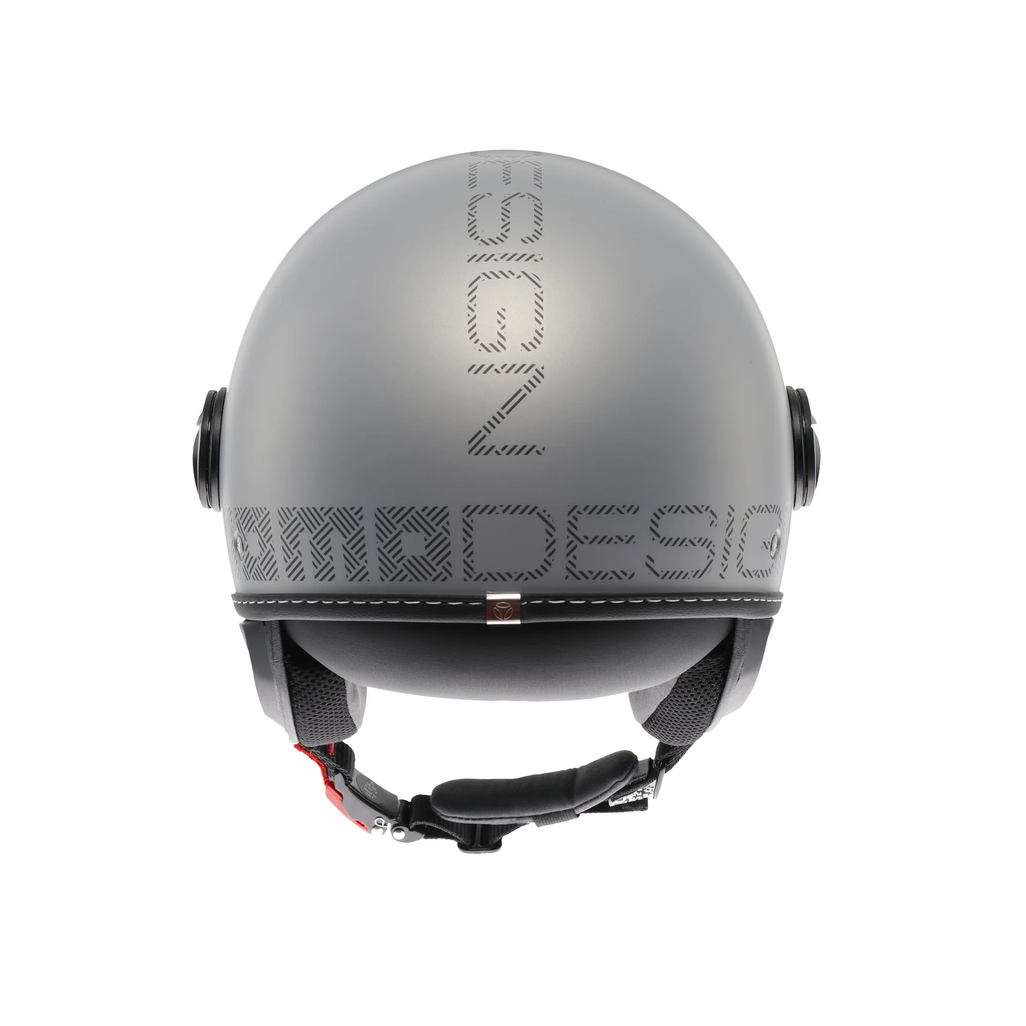 Casco moto jet FGTR EVO HIP E2206 Grigio opaco / texture grigia ceruleo - Image 5