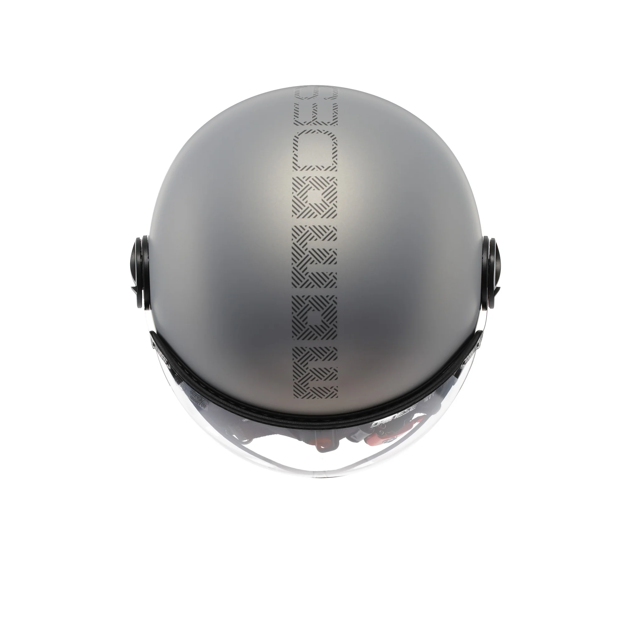 Casco moto jet FGTR EVO HIP E2206 Grigio opaco / texture grigia ceruleo - Image 7