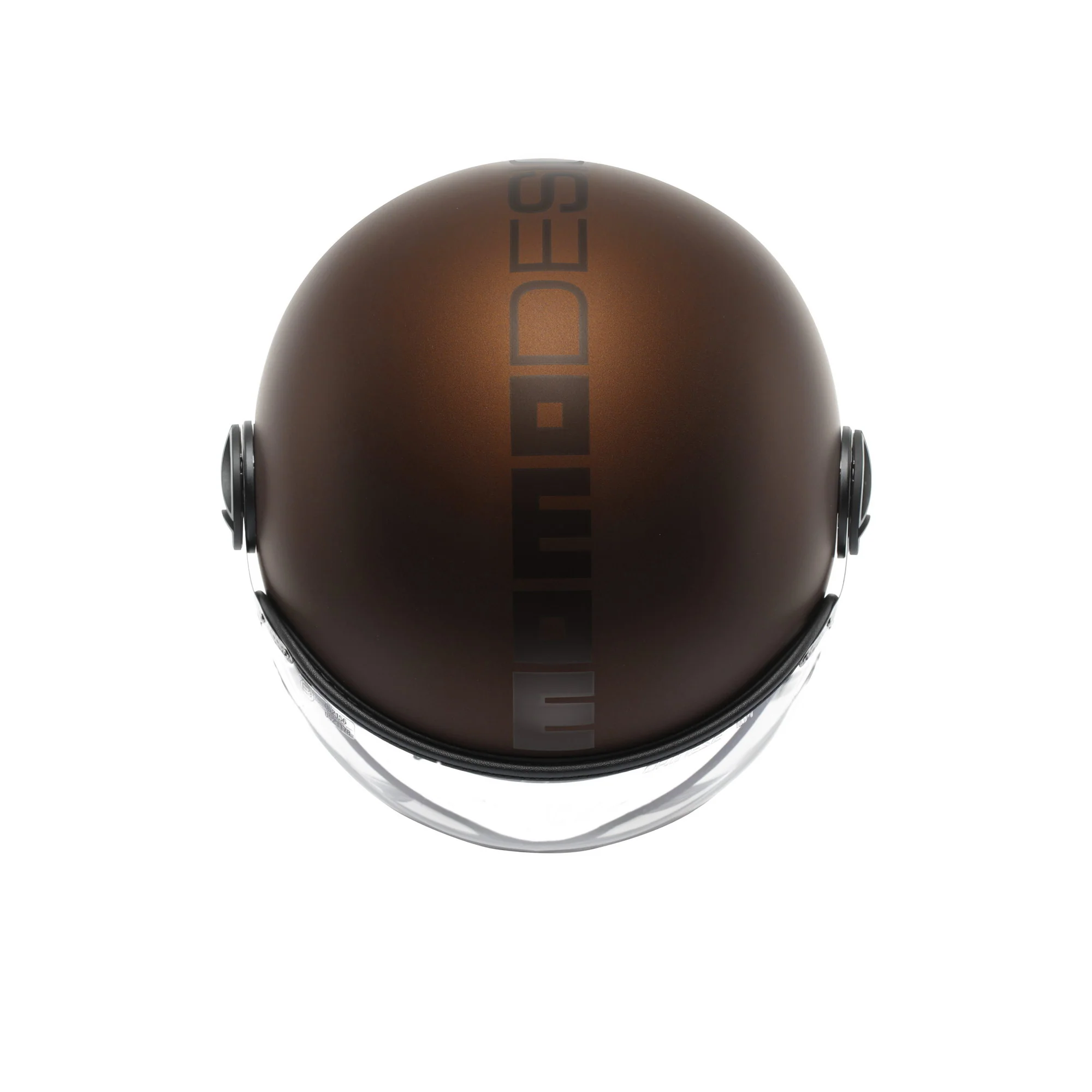 Casco moto jet FGTR EVO Mono E2206 espresso opaco / nero - Image 7