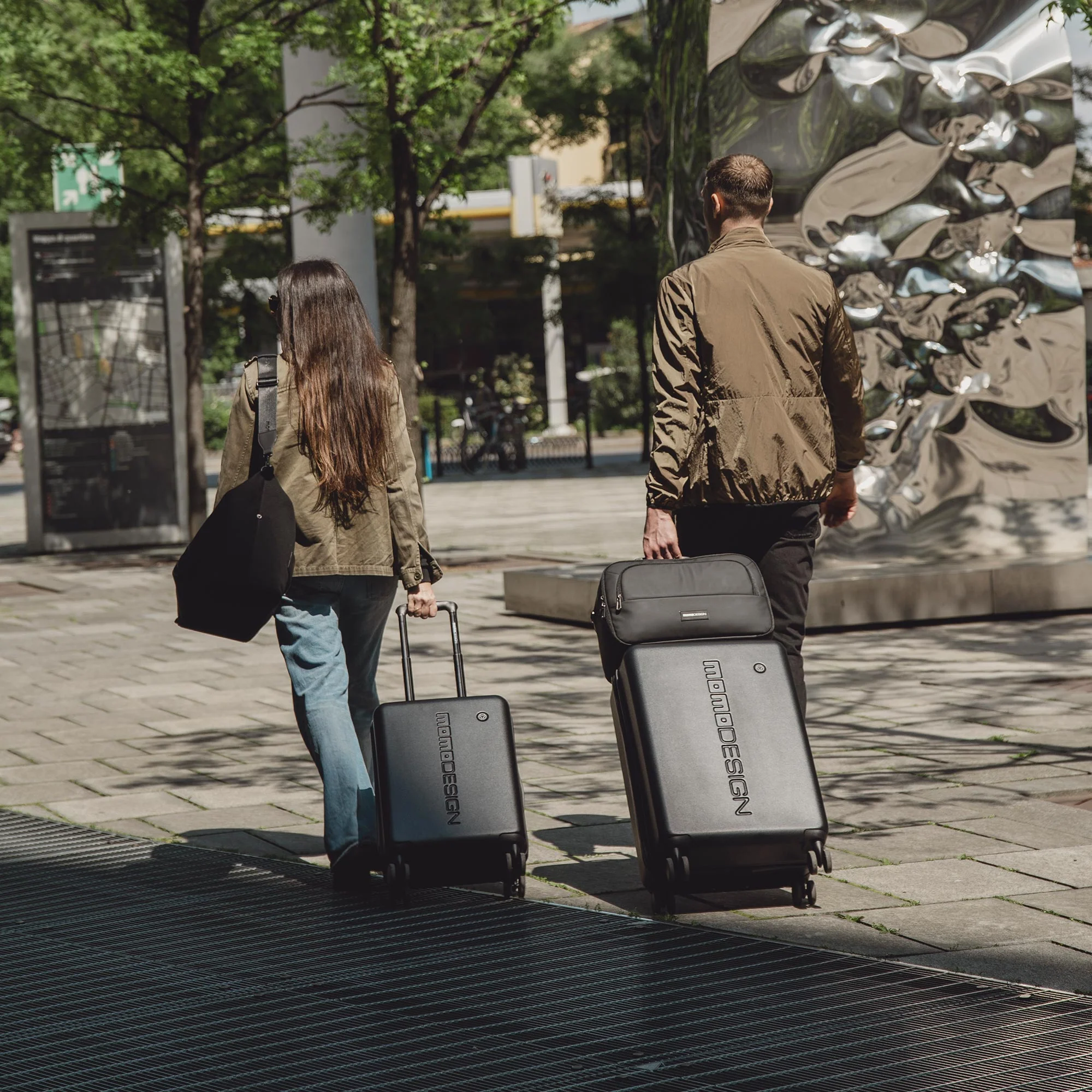 MOMODESIGN Trolley grande nero - Image 2
