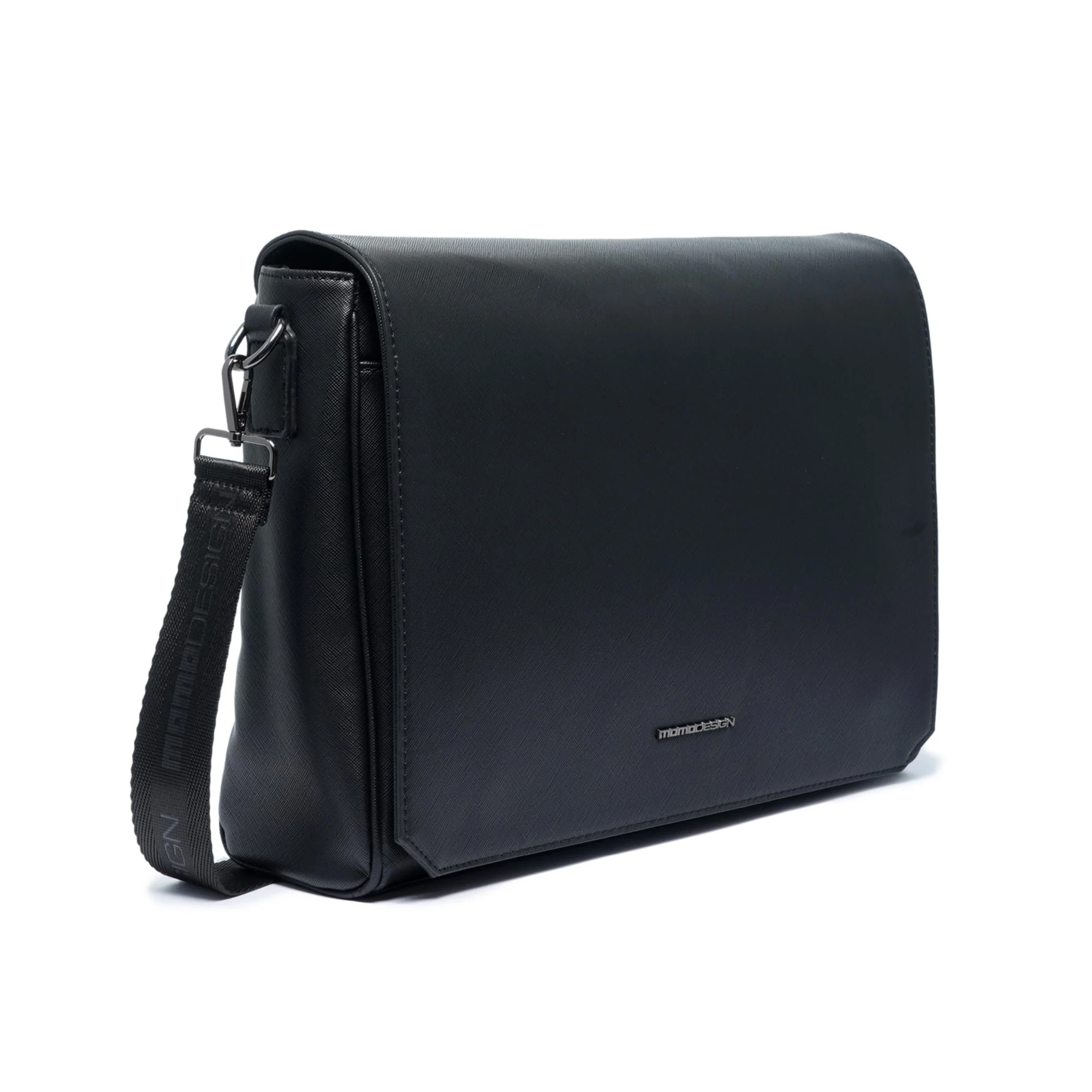 Momodesign Borsa messenger work saffiano nera - Image 4
