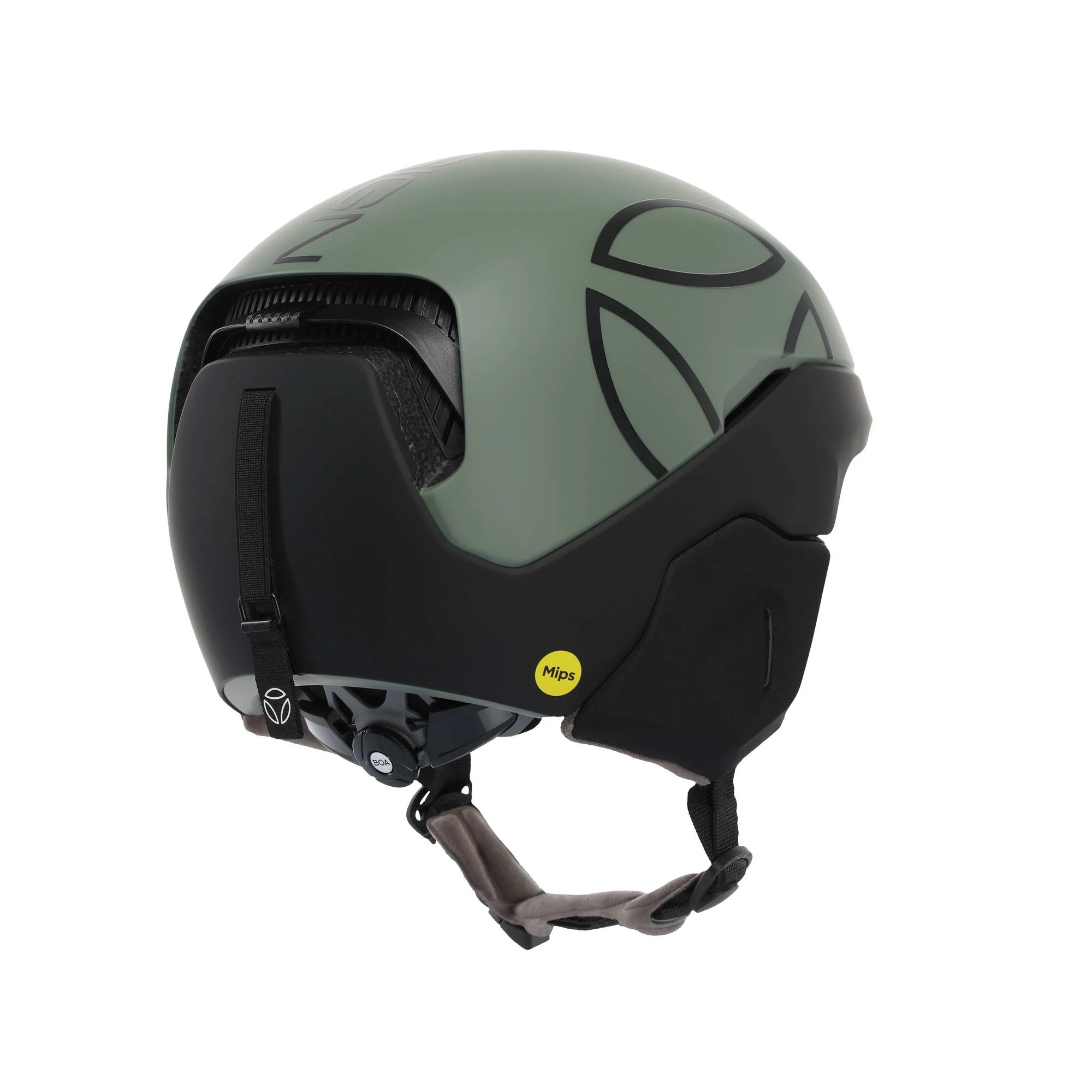 Momodesign casco sci mips verde militare / nero - Image 8