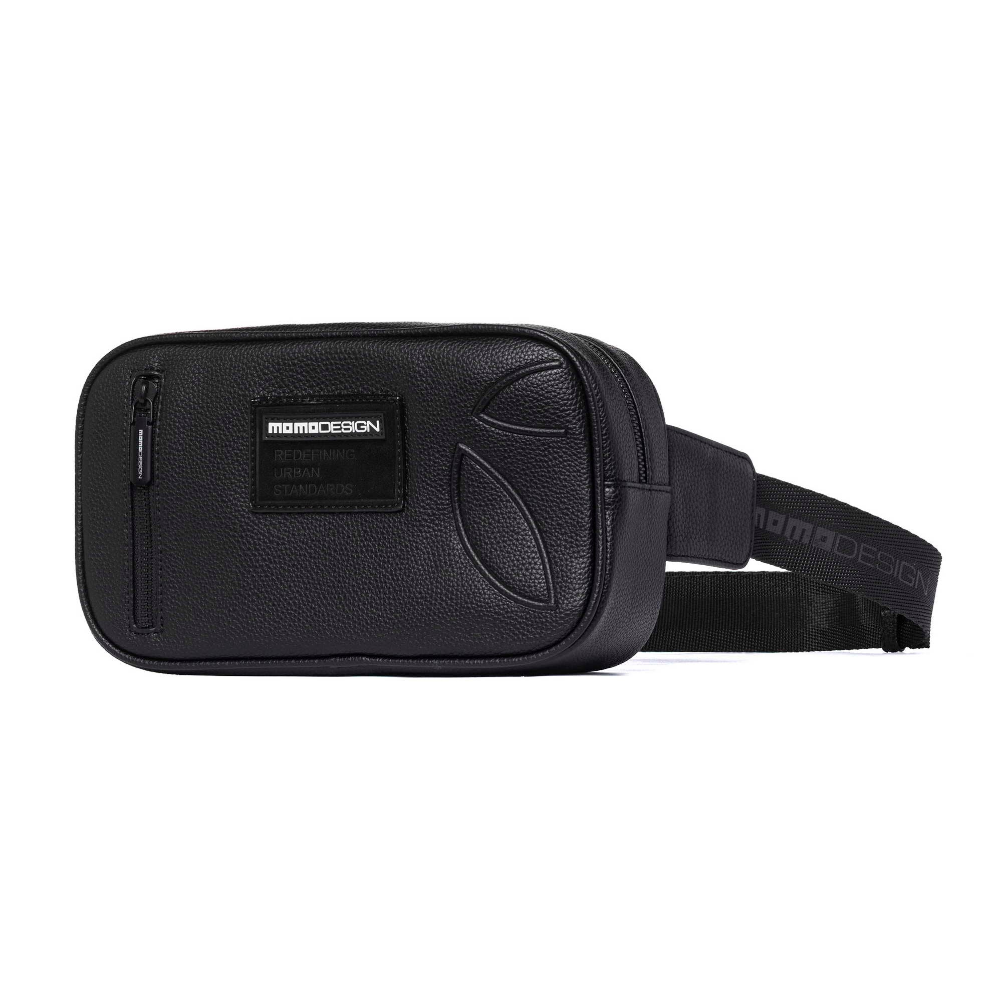 Momodesign marsupio business Essential in dollaro PU Nero - Image 3