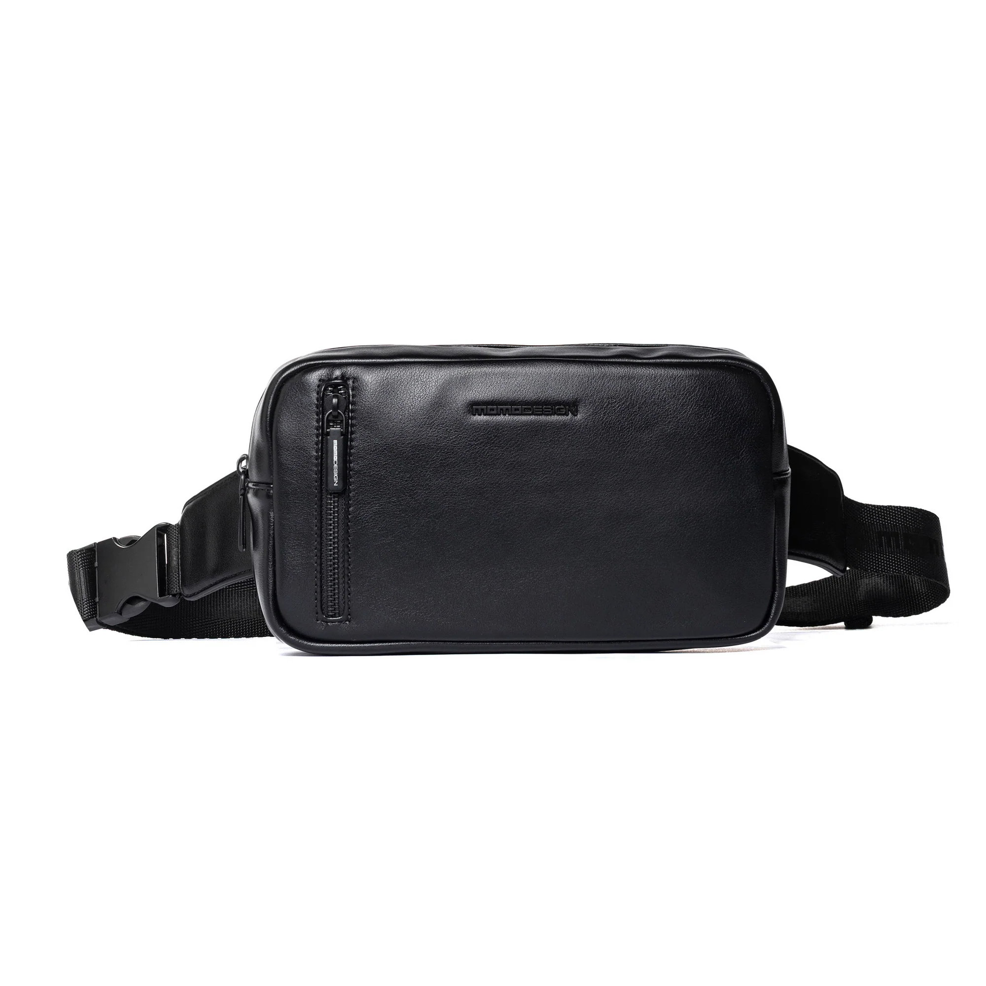 Momodesign marsupio business Work nappa in nappa PU nero