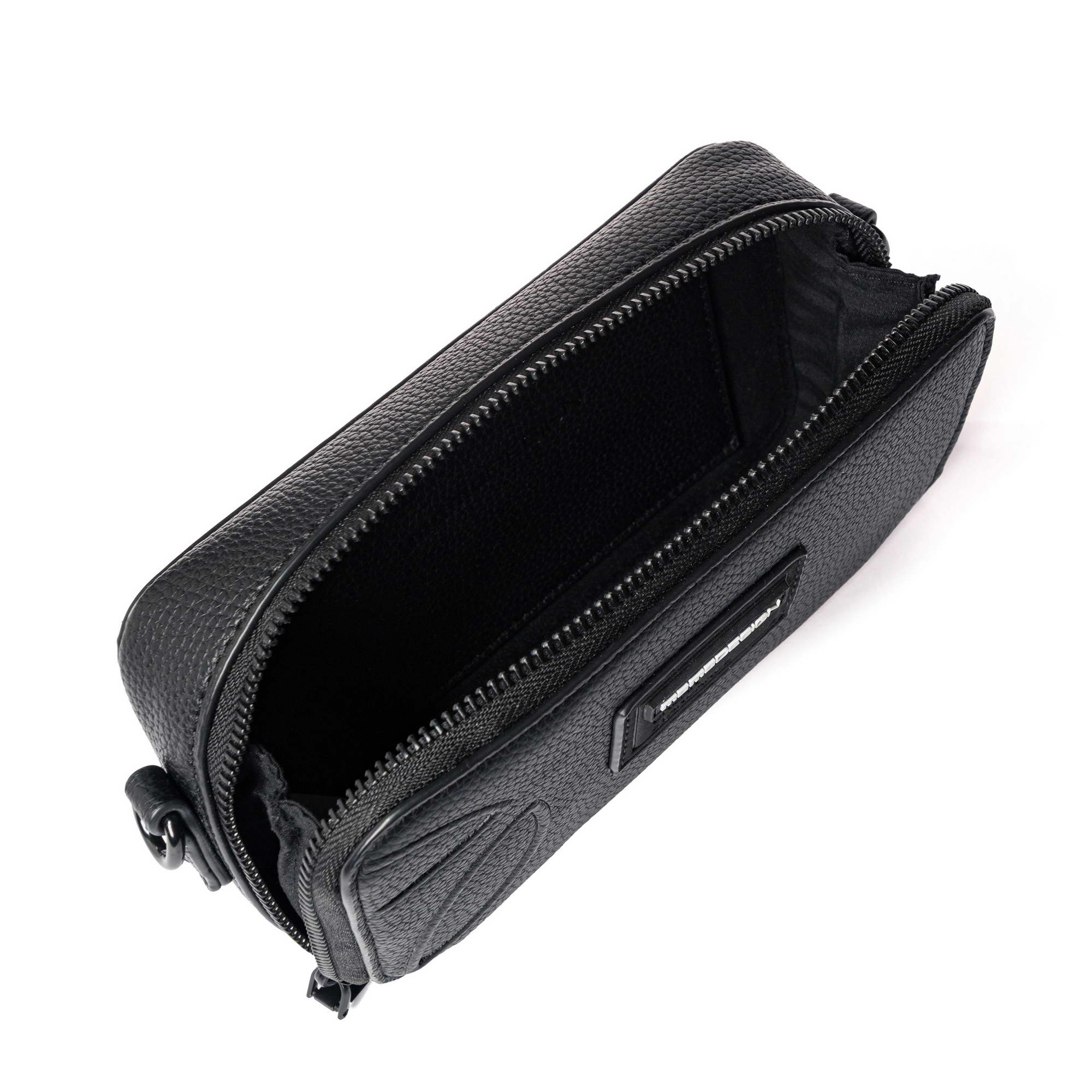 Momodesign pouch business Essential media in dollaro PU Nera - Image 4