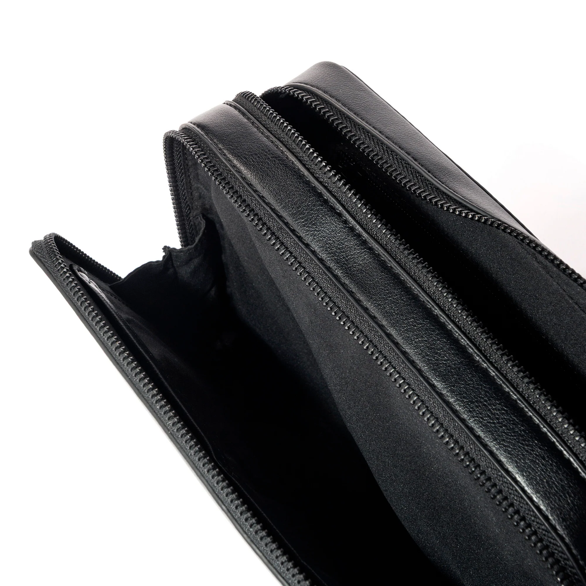 Momodesign pouch business Work nappa grande in nappa PU nera - Image 5