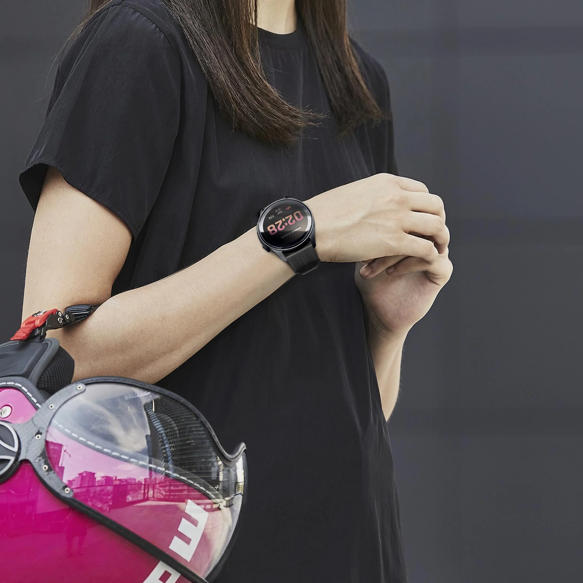 Momodesign smartwatch rotondo Zero AMOLED 1.43" / IP68 pressione sanguigna e frequenza cardiaca - Image 5