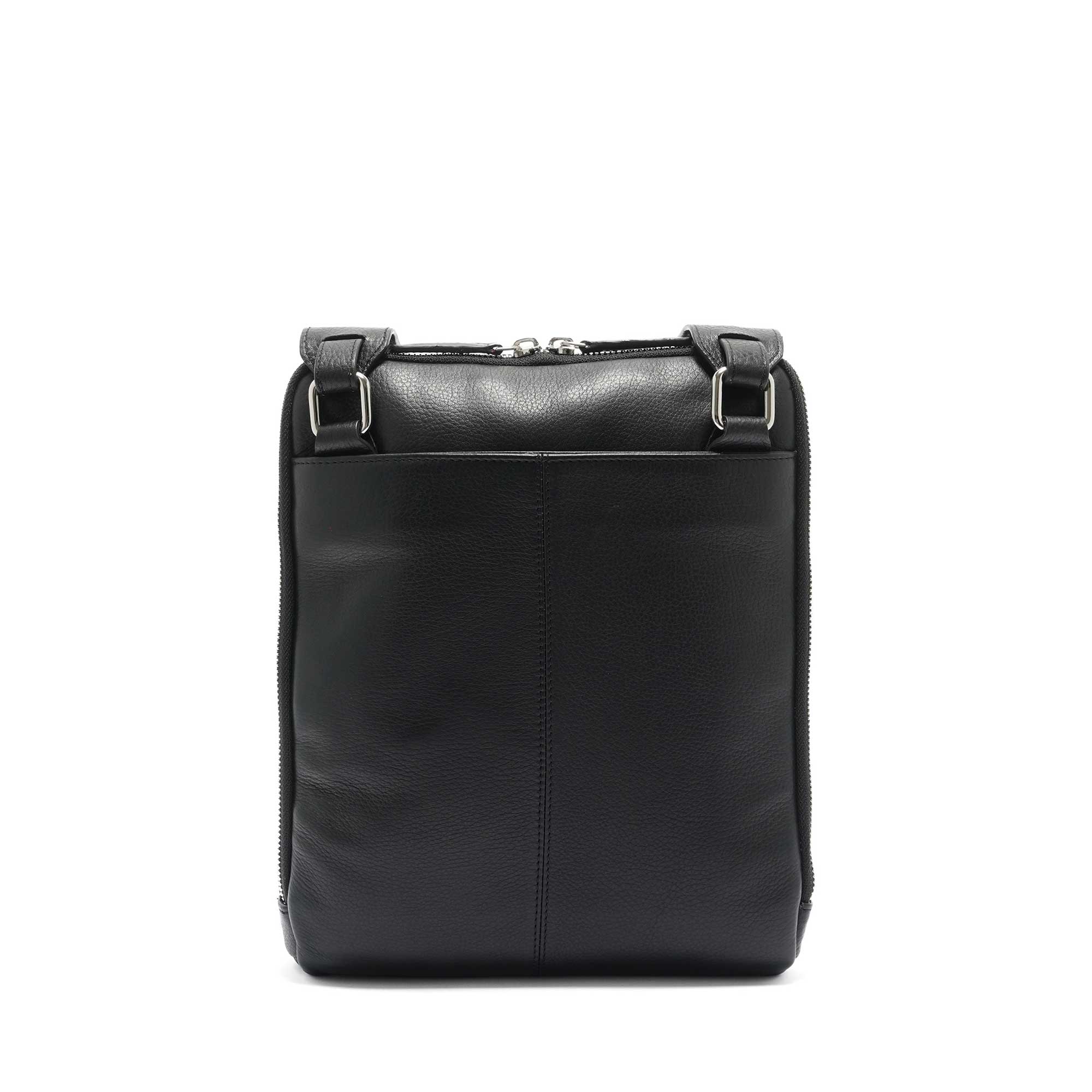 Momodesign Tracolla Essenziale in Pelle Nera - Image 3