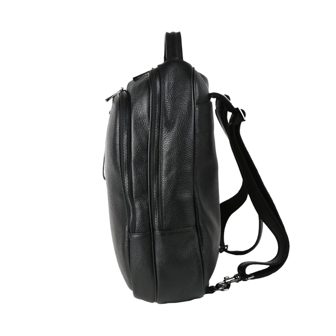 Momodesign Zaino Business Dynamic in pelle nero - Image 3