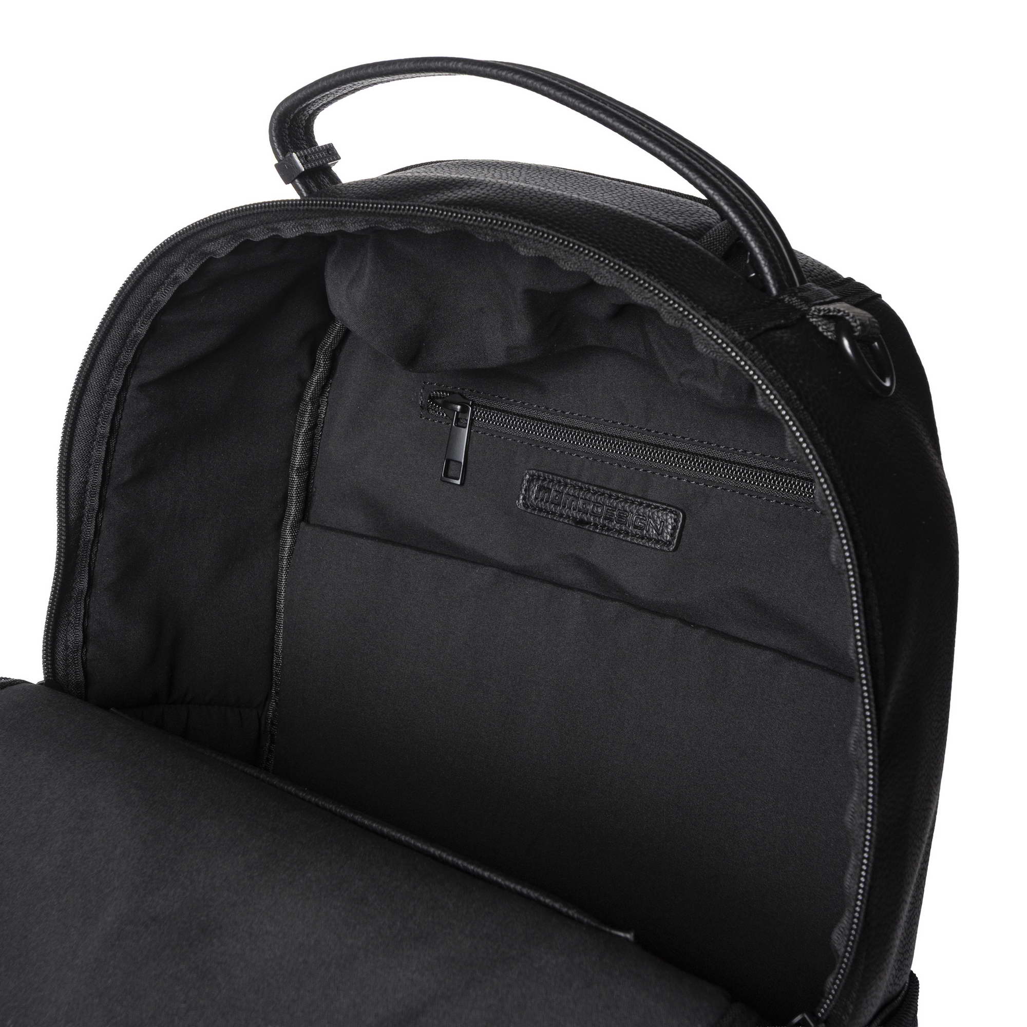 Momodesign Zaino Urban Essential grande in dollaro PU Nero - Image 7