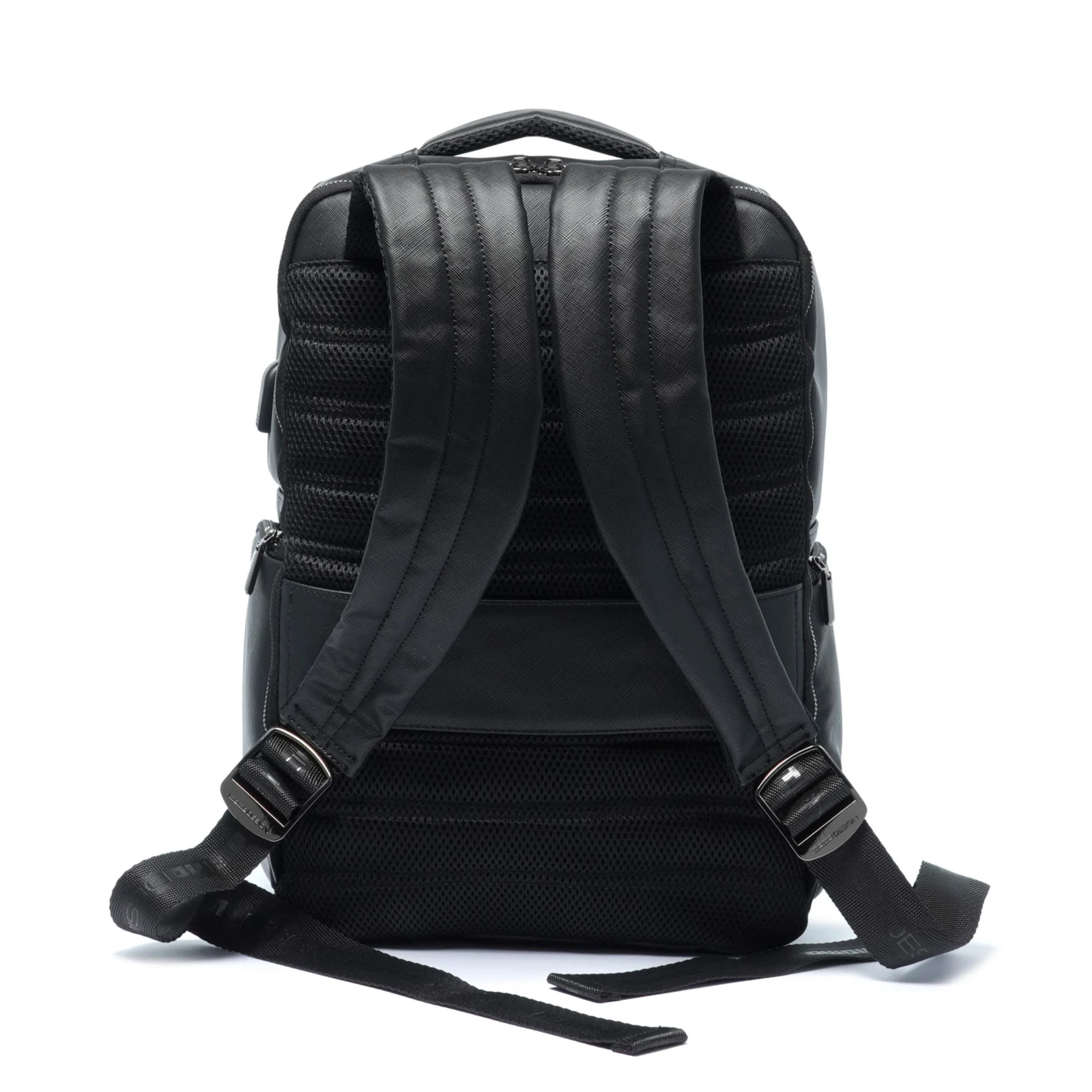 Momodesign Zaino Business Unico grande in saffiano nero - Image 3