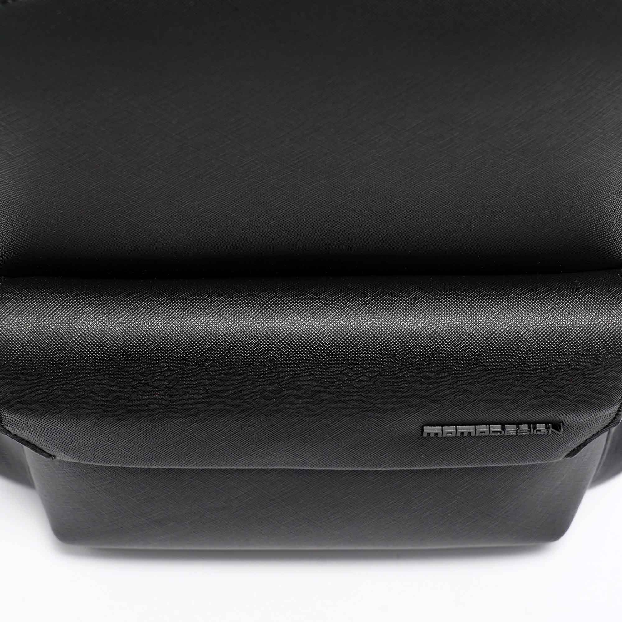 Momodesign Zaino Business Unico in saffiano nero - Image 6