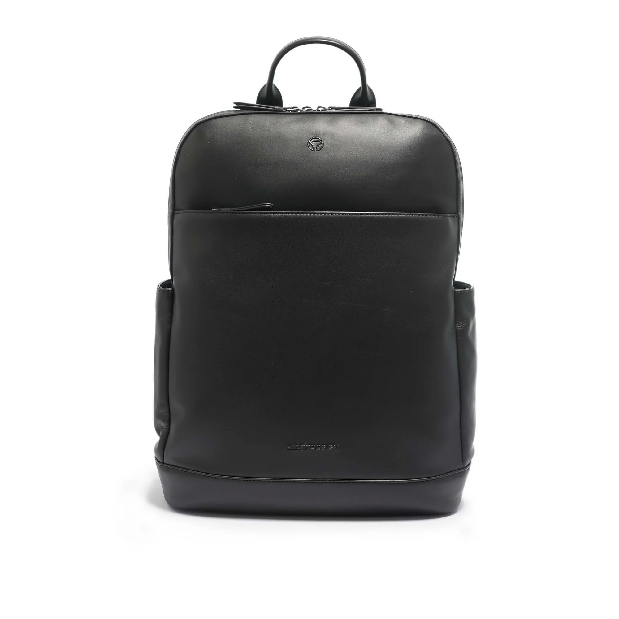 Momodesign zaino business Nappa medio in nappa nera