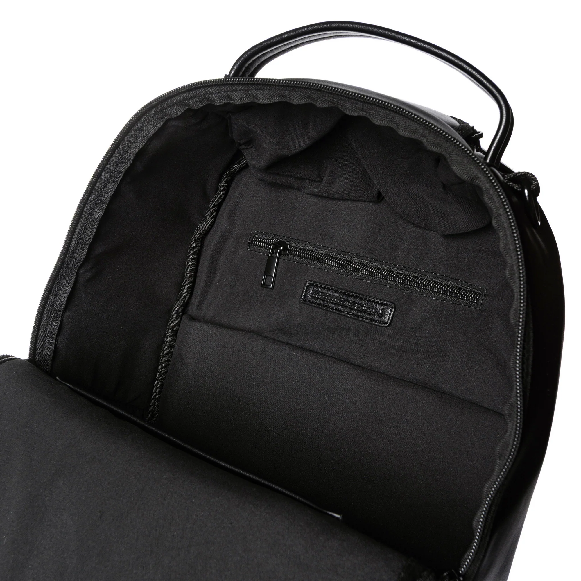 Momodesign zaino business Work nappa grande in nappa PU nero - Image 6