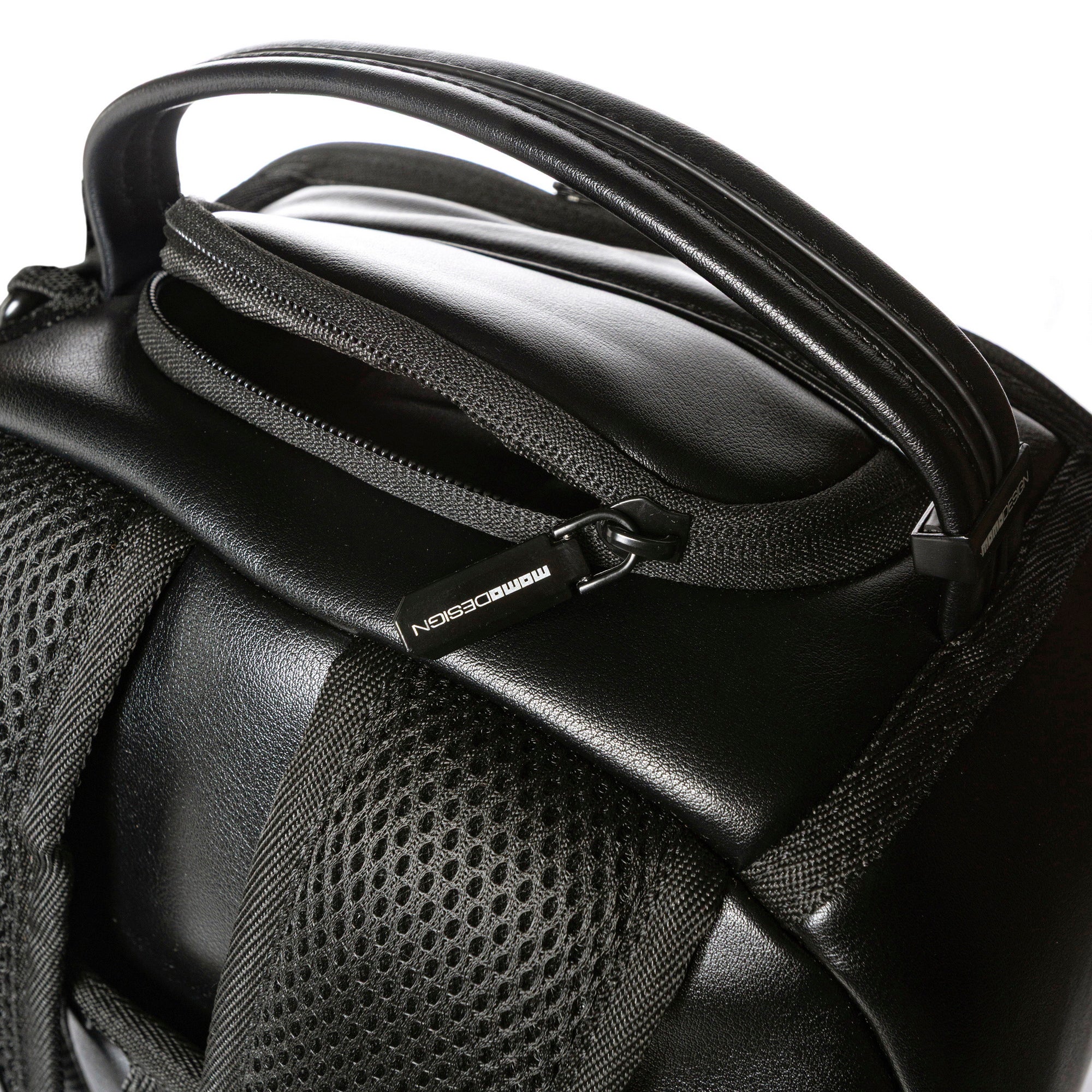 Momodesign zaino business Work nappa grande in nappa PU nero - Image 7
