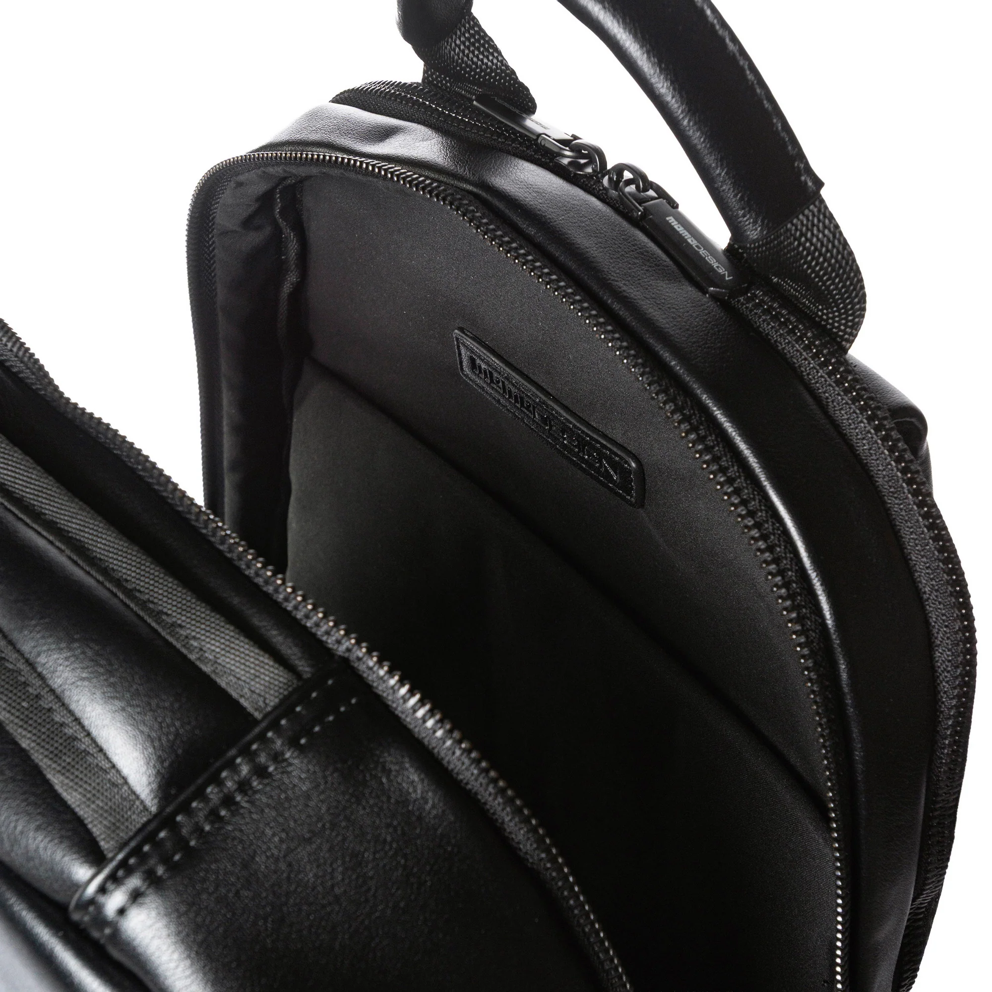 Momodesign zaino business Work nappa medio in nappa PU nero - Image 5