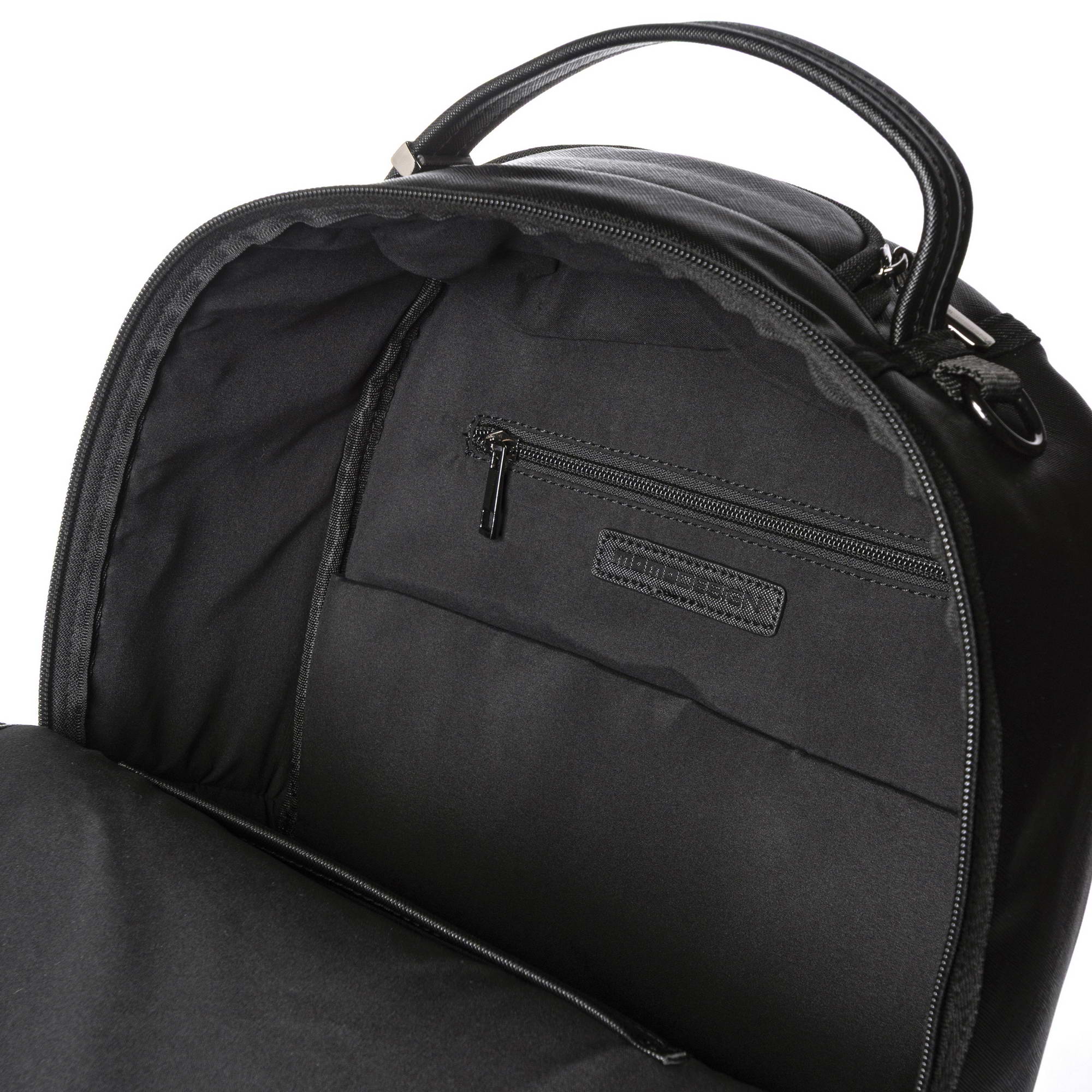 Momodesign zaino business Work saffiano grande in saffiano PU nero - Image 5