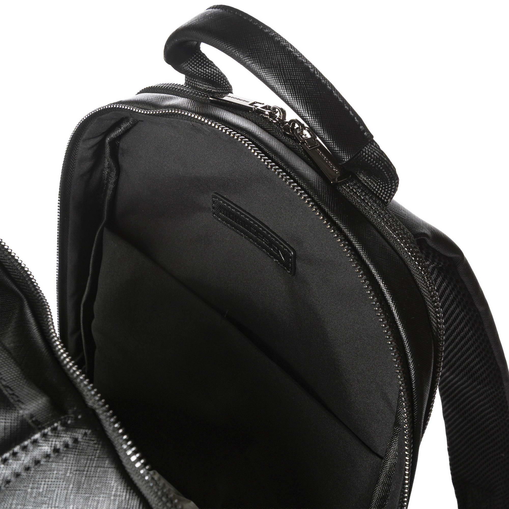 Momodesign zaino business Work saffiano medio in saffiano PU nero - Image 4