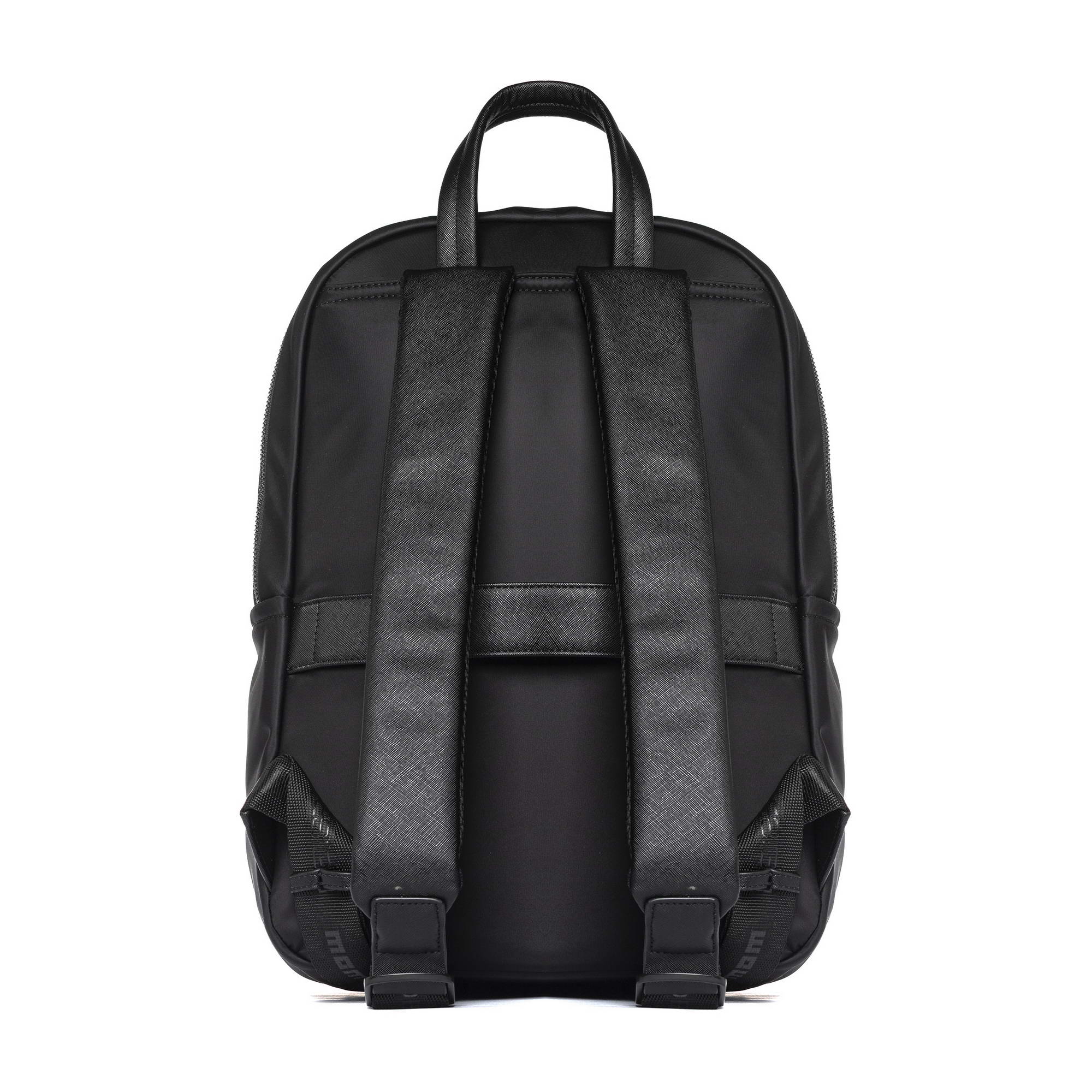 Momodesign zaino business Work saffiano medio in saffiano PU e nylon nero - Image 4