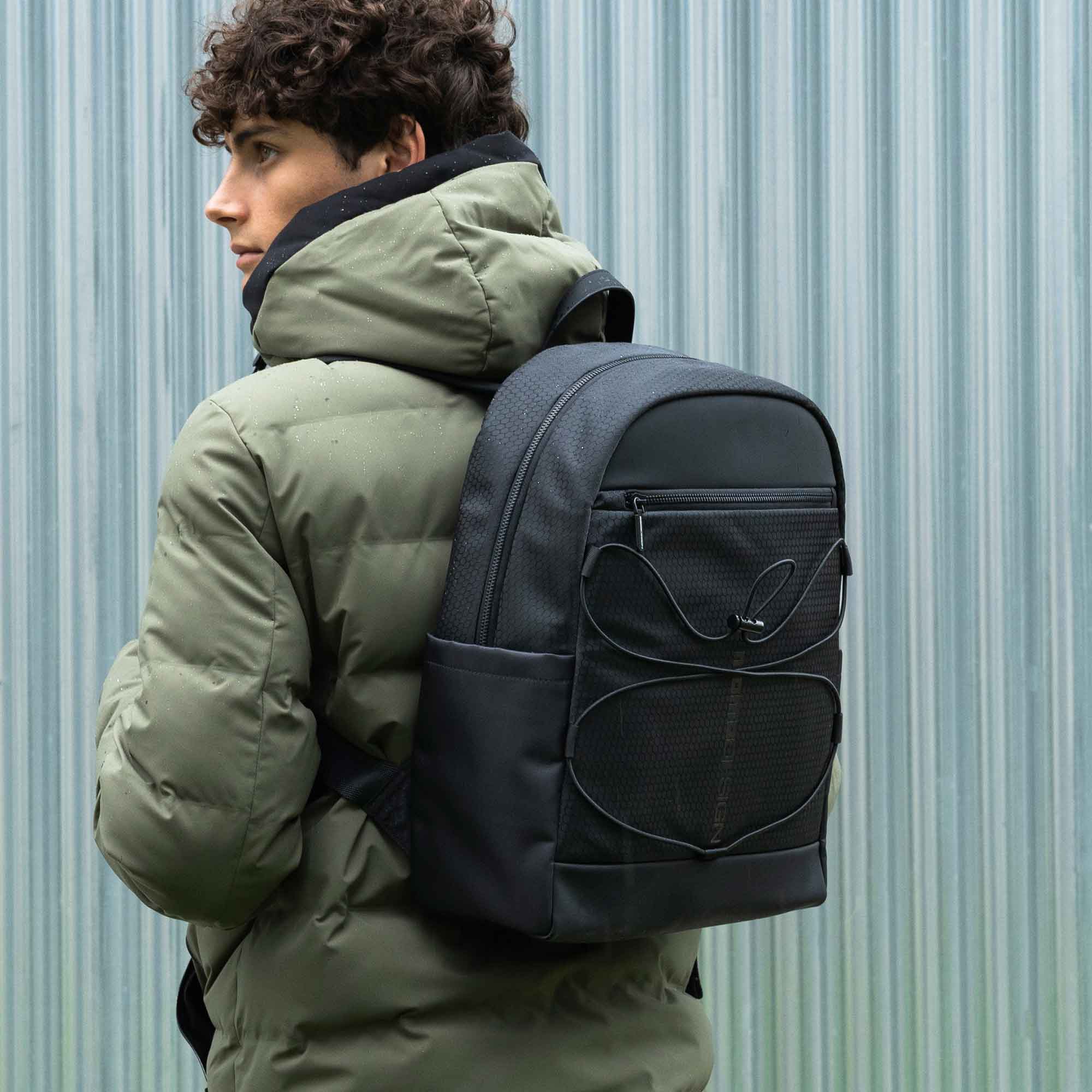 Momodesign Zaino Sportivo Adventure con elastico nero - Image 7