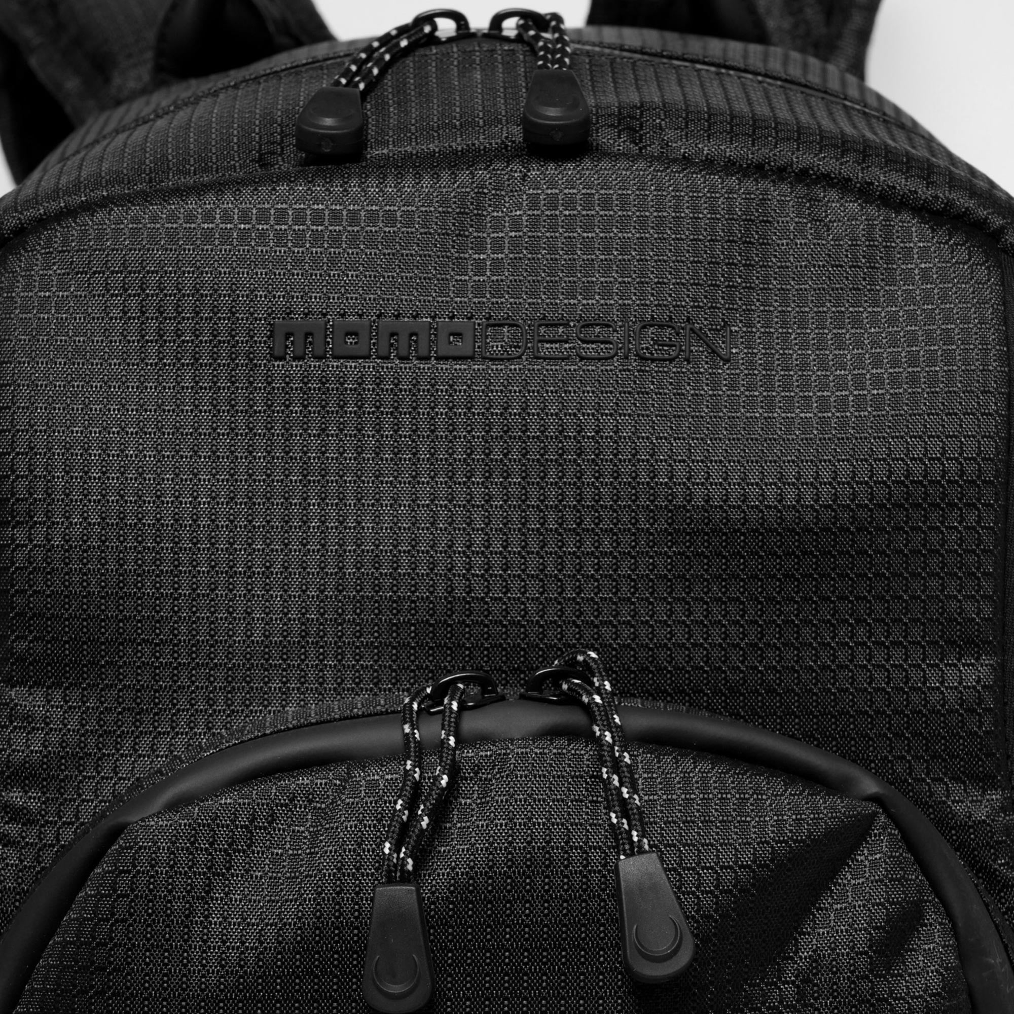 Momodesign Zaino Sportivo Adventure tasca frontale nero - Image 6