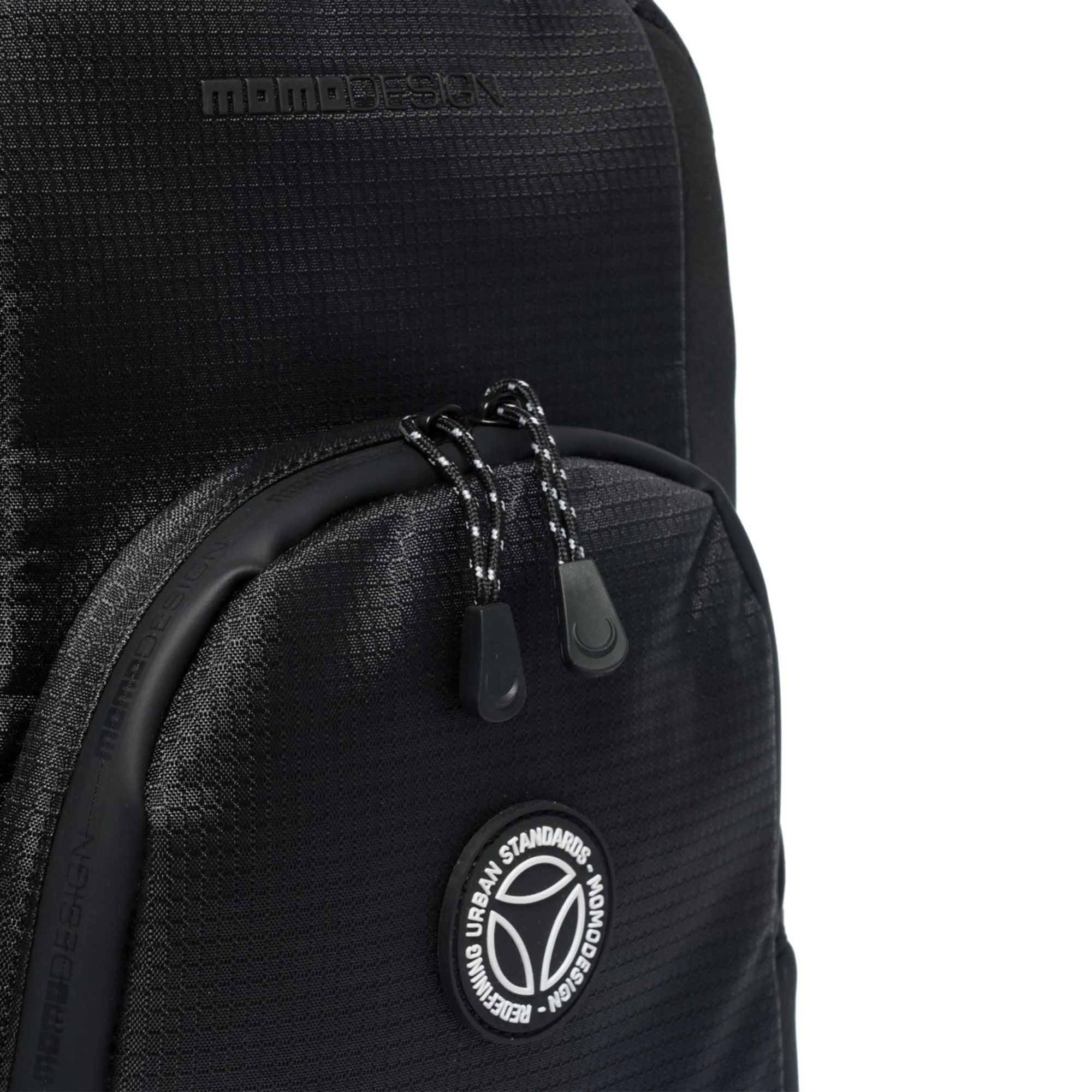Momodesign Zaino Sportivo Adventure tasca frontale nero - Image 7