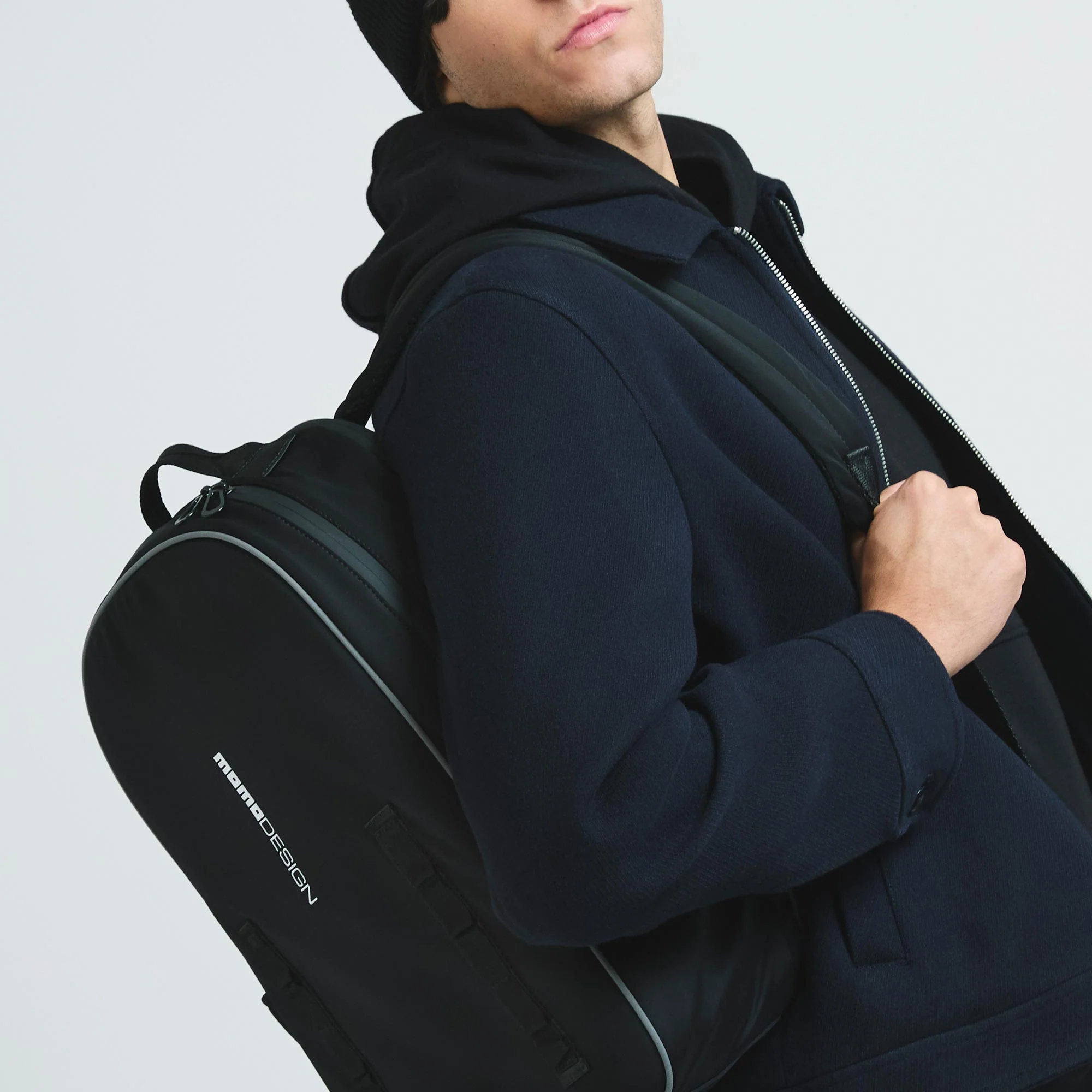 Momodesign zaino sportivo Alpha grande in nylon nero - Image 7