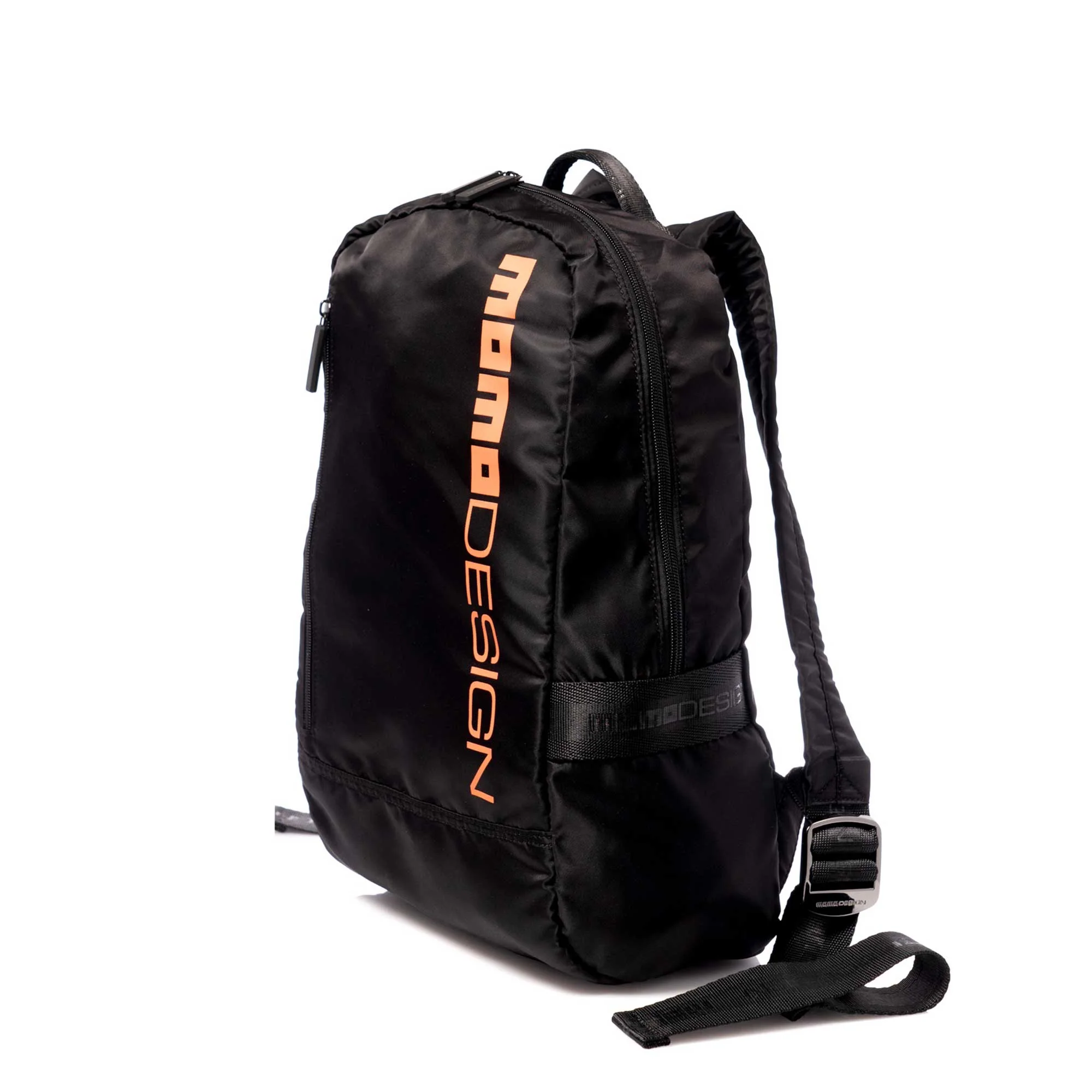 Momodesign Zaino Sportivo Gear Nero / Arancione Fluo - Image 4