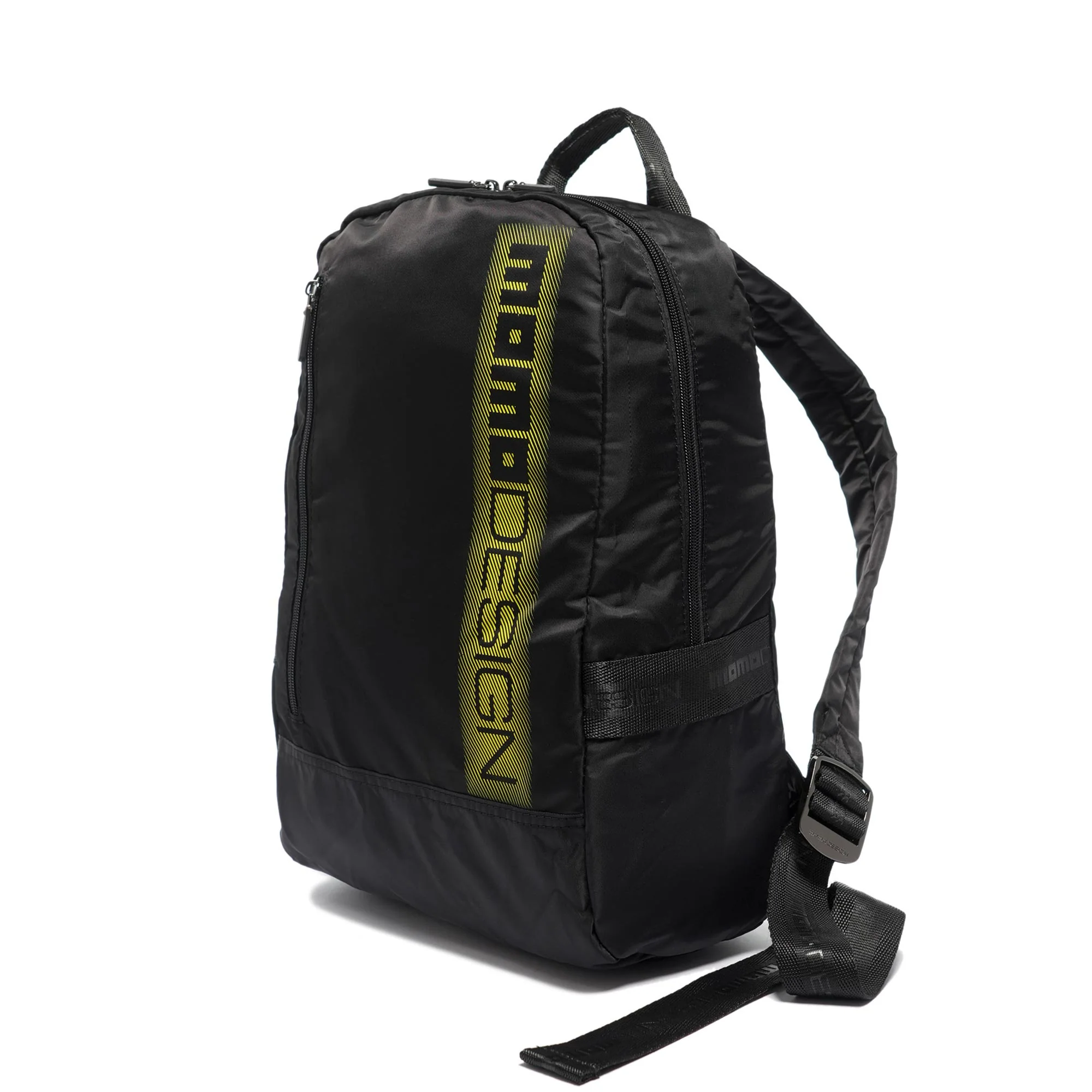 Momodesign Zaino Sportivo Gear Nero / Giallo stripes - Image 3