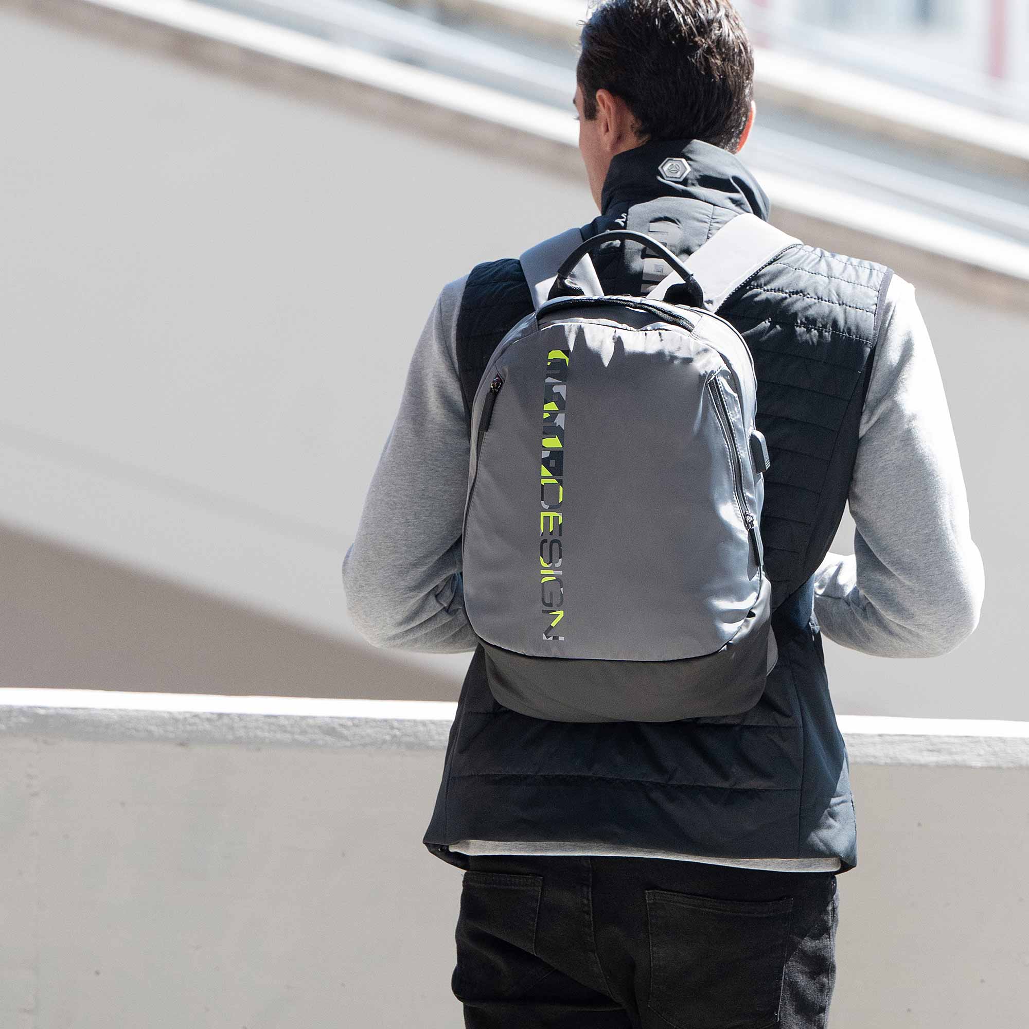 Momodesign Zaino Sportivo Ovo Grigio / Nero / Camouflage - Image 2