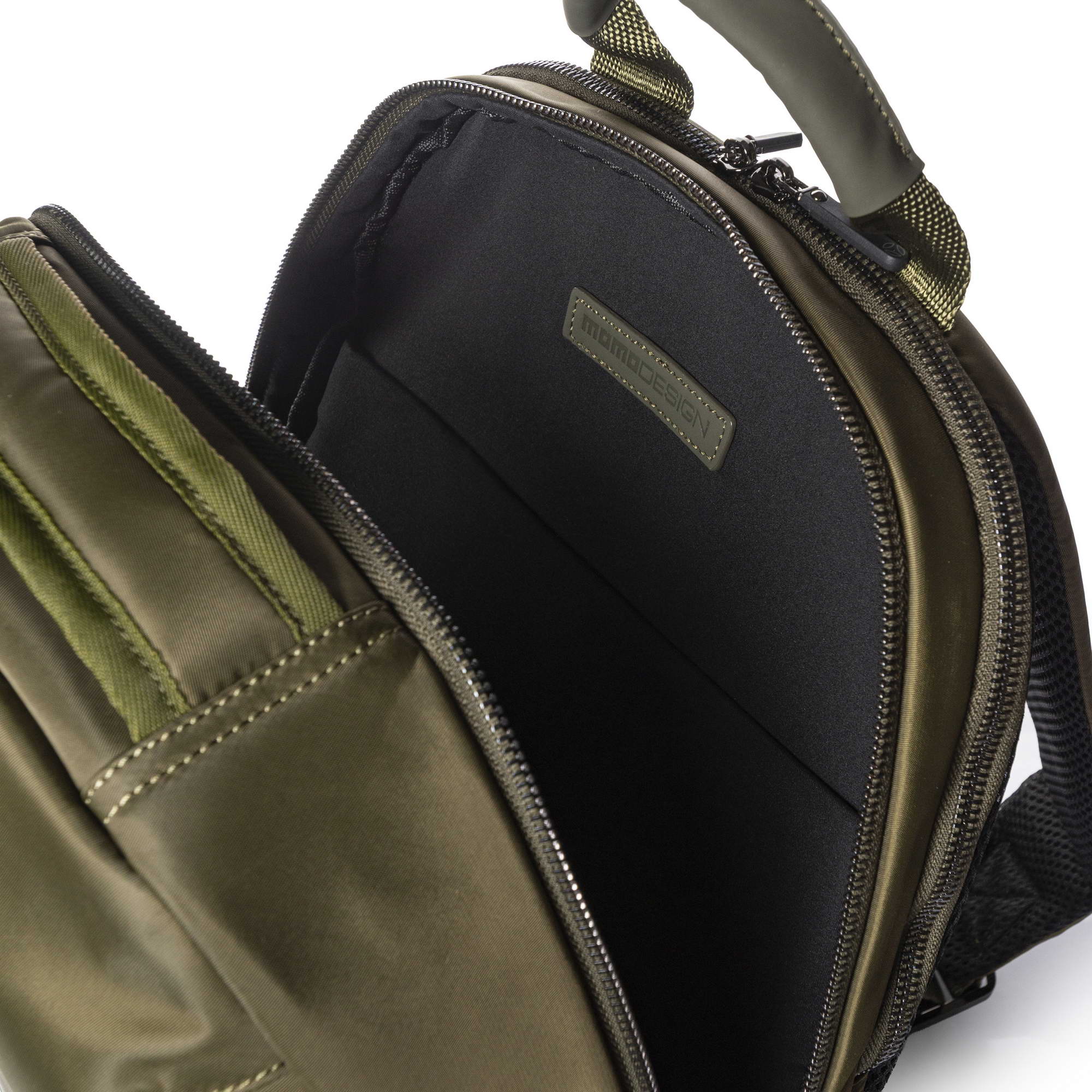 Momodesign zaino sportivo Ovo plus grande in nylon verde militare - Image 5