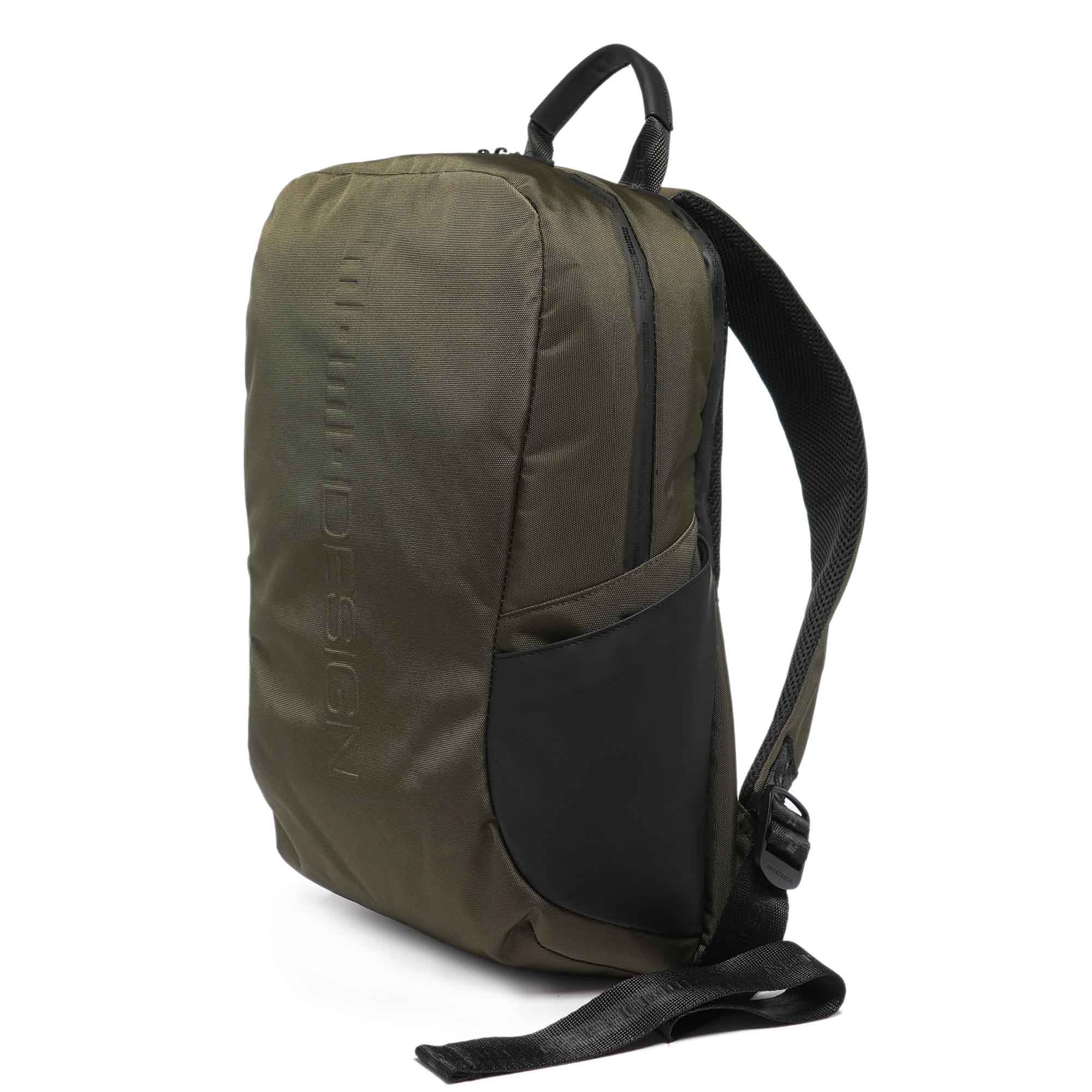Momodesign Zaino Sportivo Thermo grande in pe balistico verde militare e rubber - Image 2