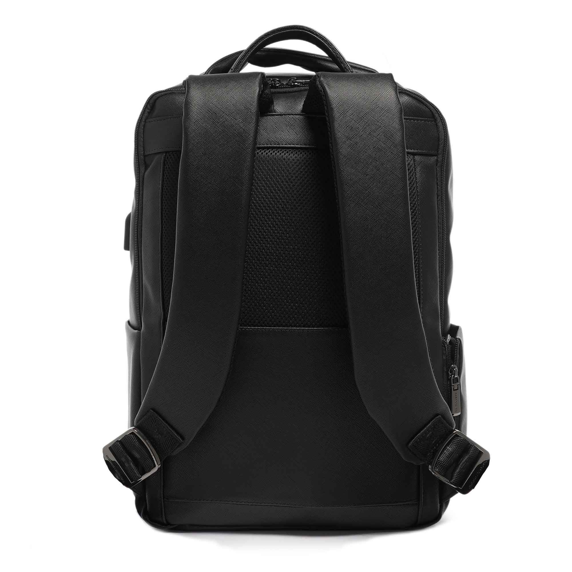 Momodesign zaino Unico business in saffiano nero - Image 3