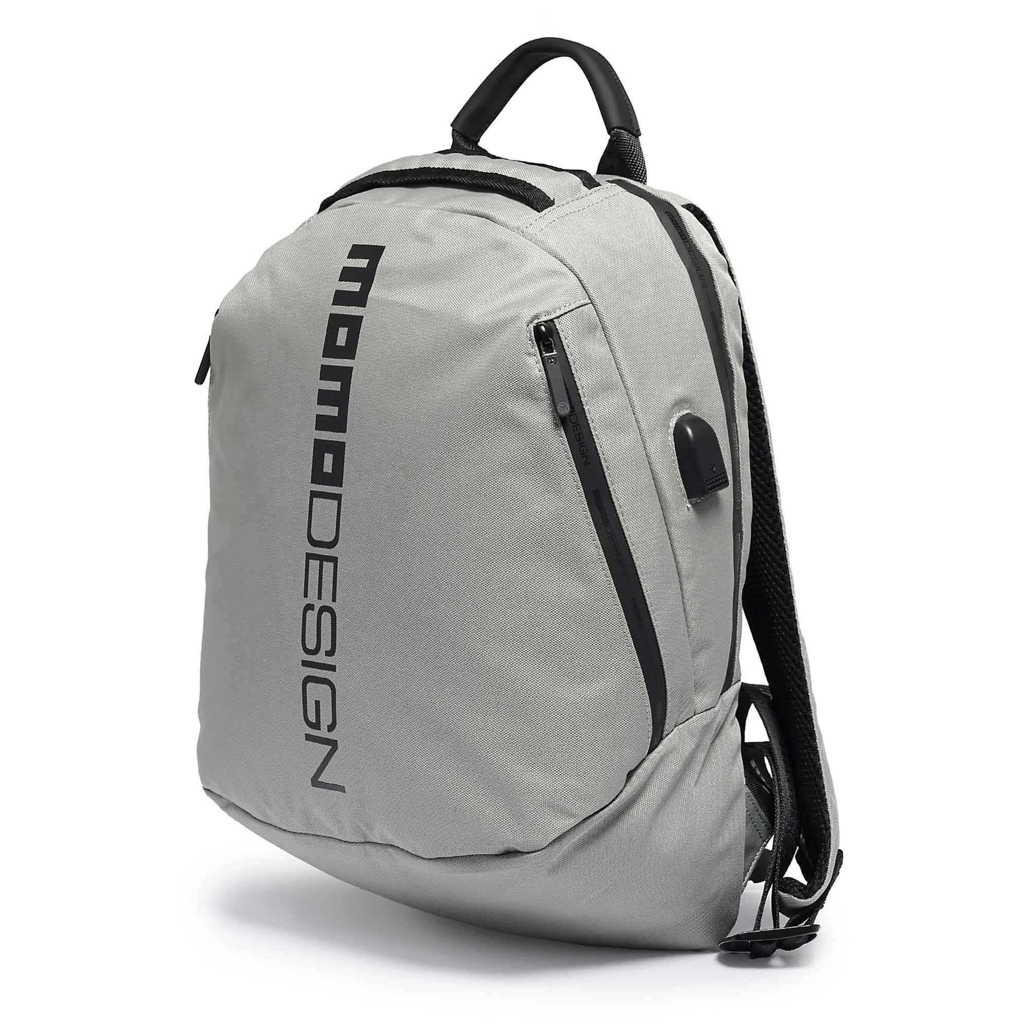 Zaino sportivo Momodesign OVO Trend grigio decal nera - Image 3